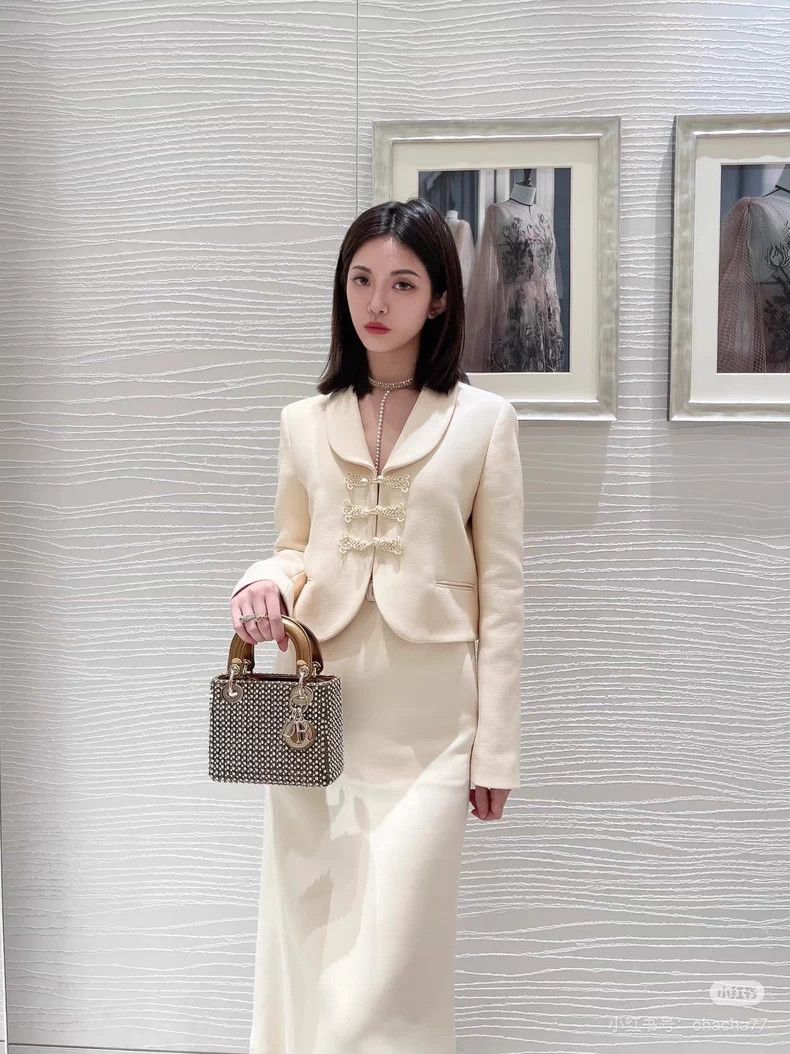 Dior Dior New Chinese-style white coat Size XS / US 0-2 / IT 36-38 - 5 Thumbnail