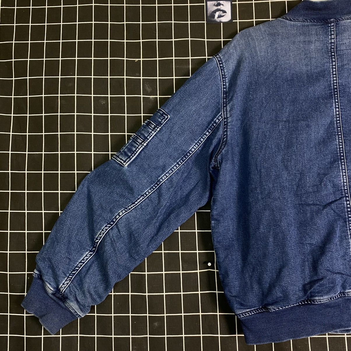 Gap GAP 1969 PRODUCT RED DENIM MA-1 OVERSIZED BOMBER JACKET Size US S / EU 44-46 / 1 - 10 Thumbnail