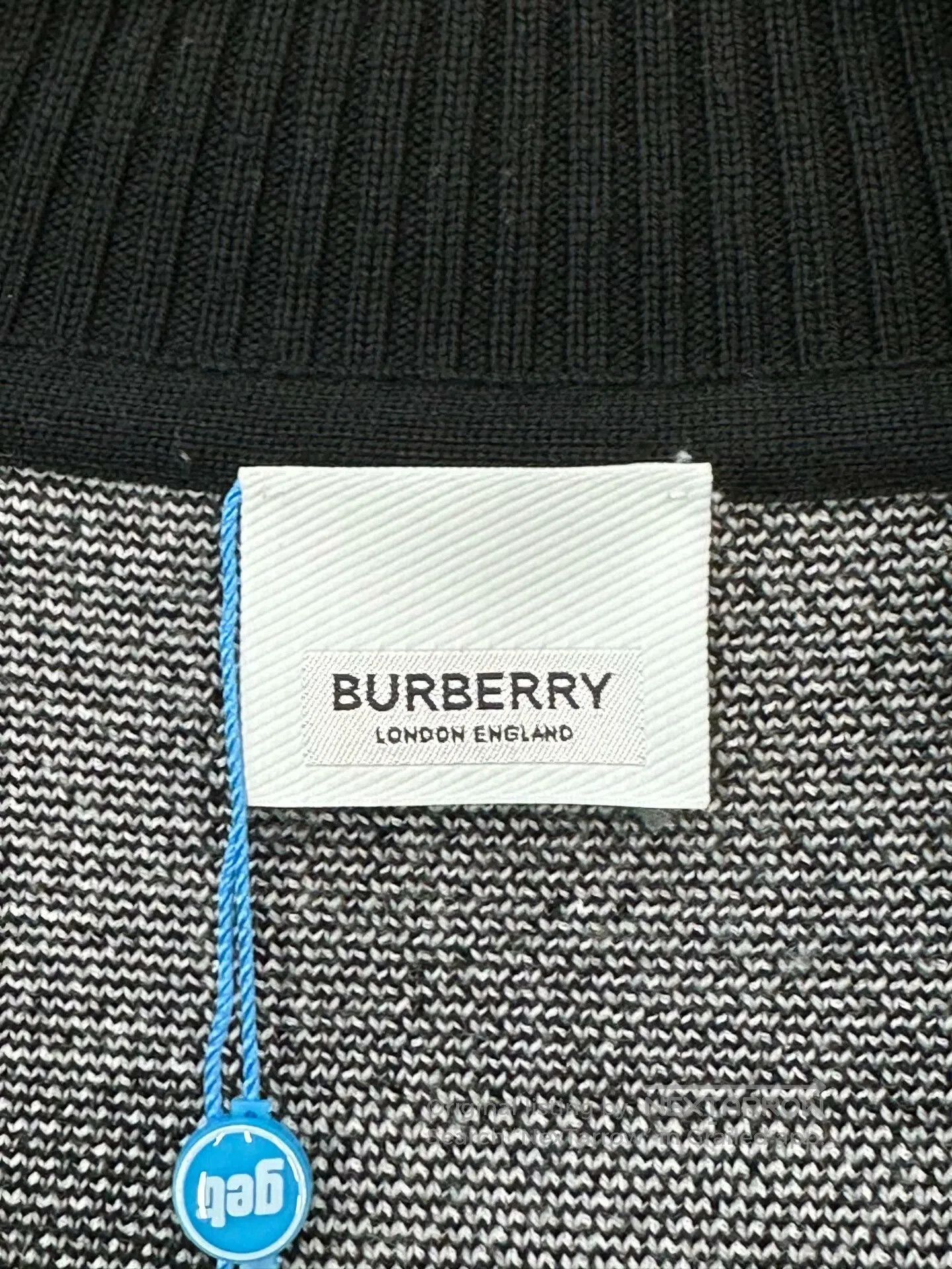 Burberry Burberry Black and White Classic Tartan Embroidered Deer L Size US S / EU 44-46 / 1 - 3 Thumbnail