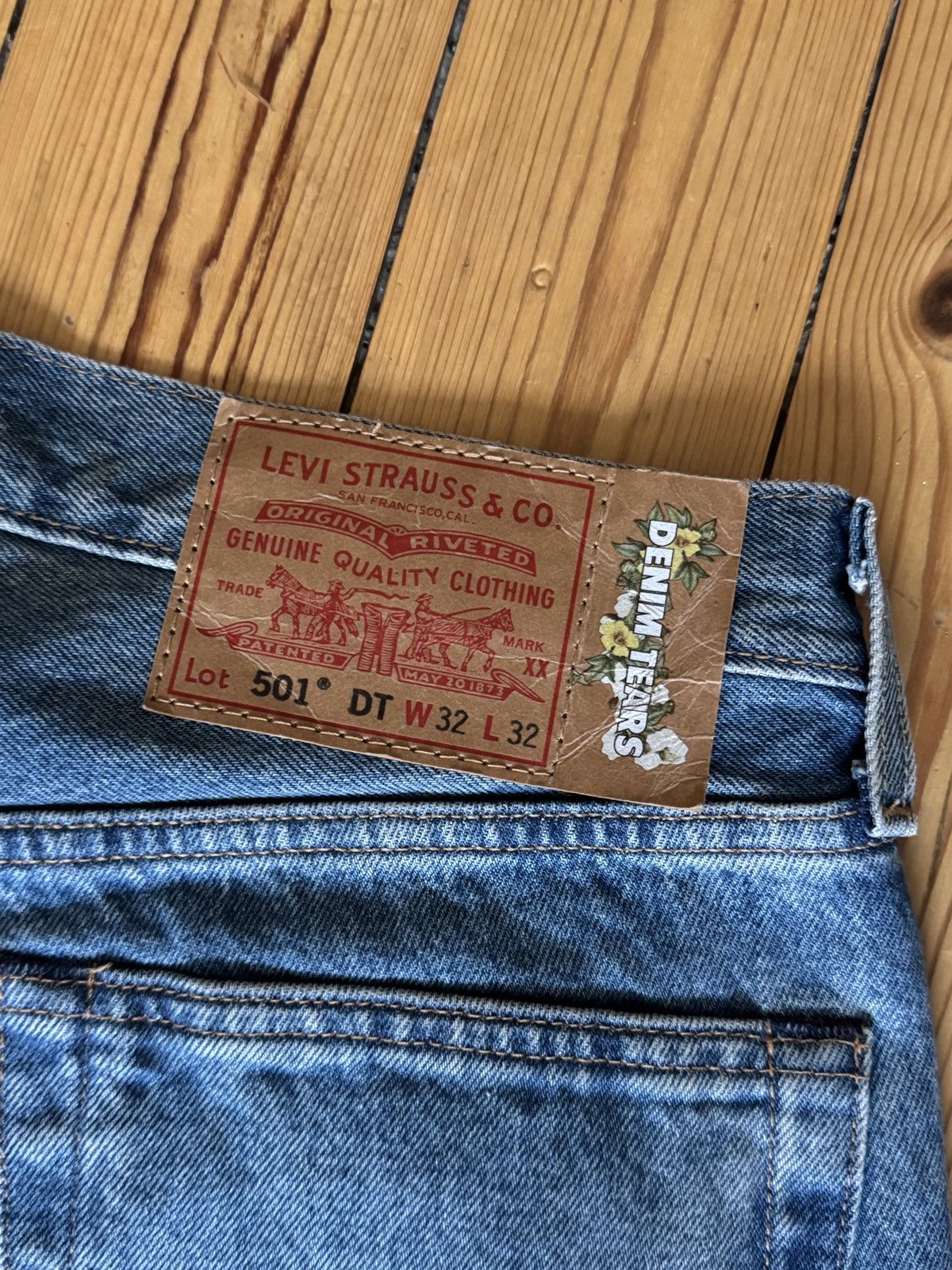 Other Denim Tears x Levis x Our Legacy x Tupac Size US 32 / EU 48 - 4 Thumbnail