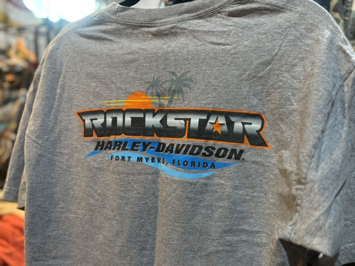 Harley Davidson Harley Davidson Gray Rockstar Tee Size US L / EU 52-54 / 3 - 3 Thumbnail