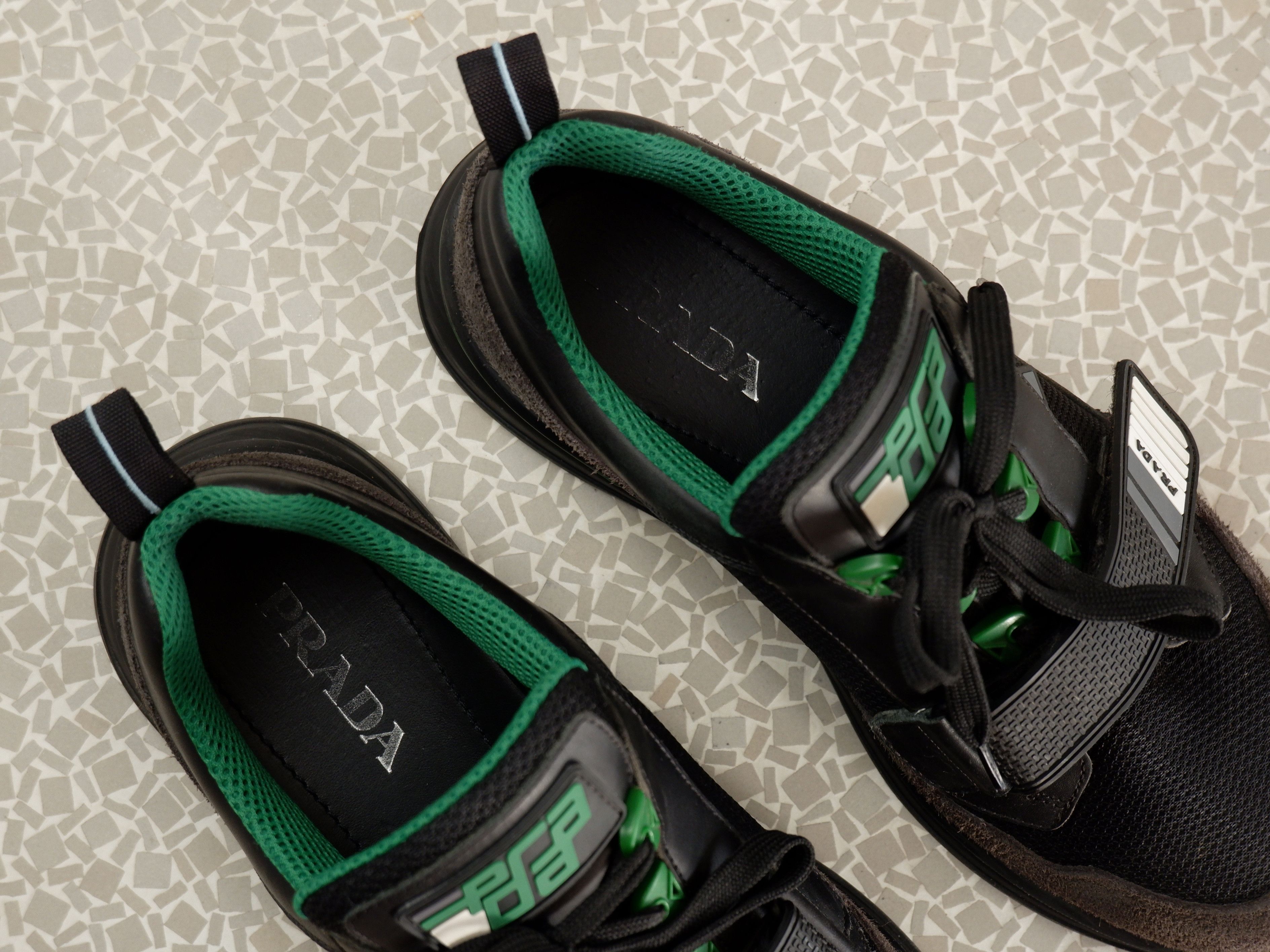 Prada Last drop! Prada mechano leather suede sneaker Size US 10.5 / EU 43-44 - 3 Thumbnail
