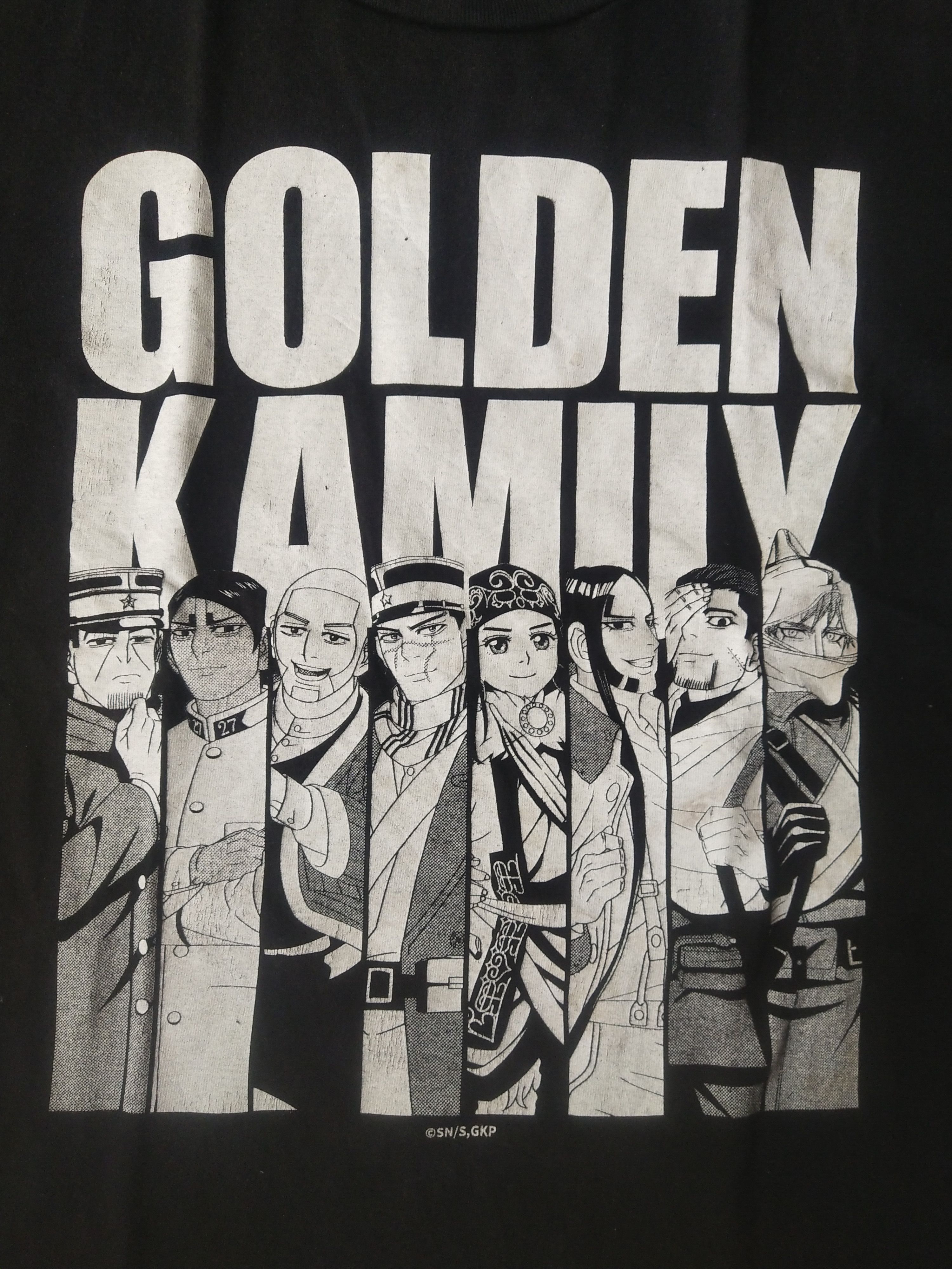 Anime Golden Kamuy Chara Art Graphic Anime Tee Size US S / EU 44-46 / 1 - 2 Thumbnail