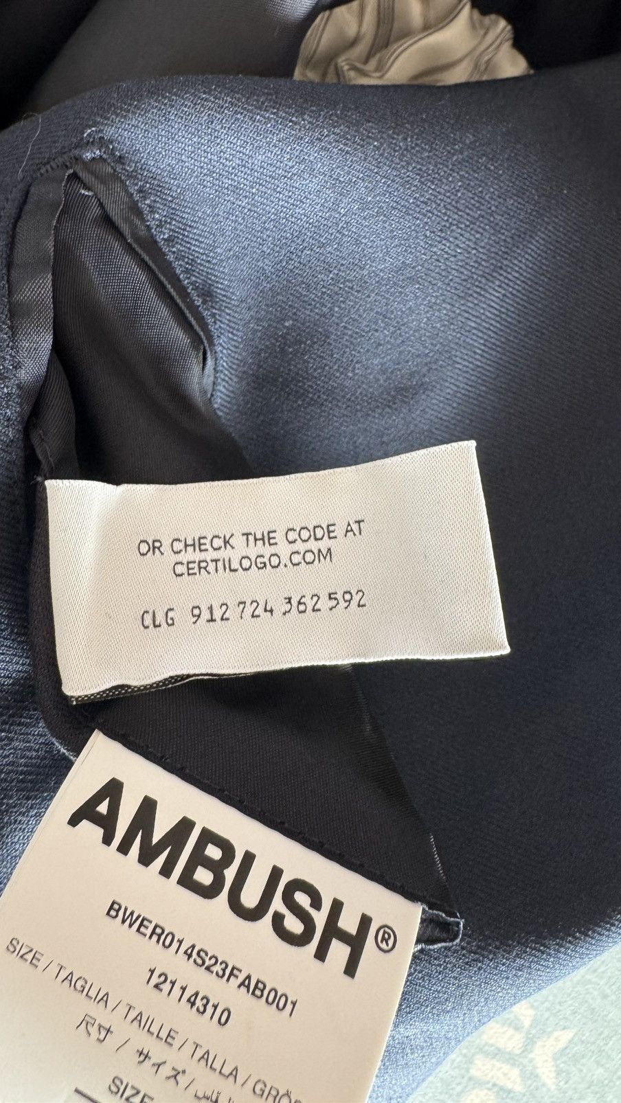 Ambush Design Ambush coat new with tags 44 oversize unosex made in Japan Size L / US 10 / IT 46 - 12 Thumbnail