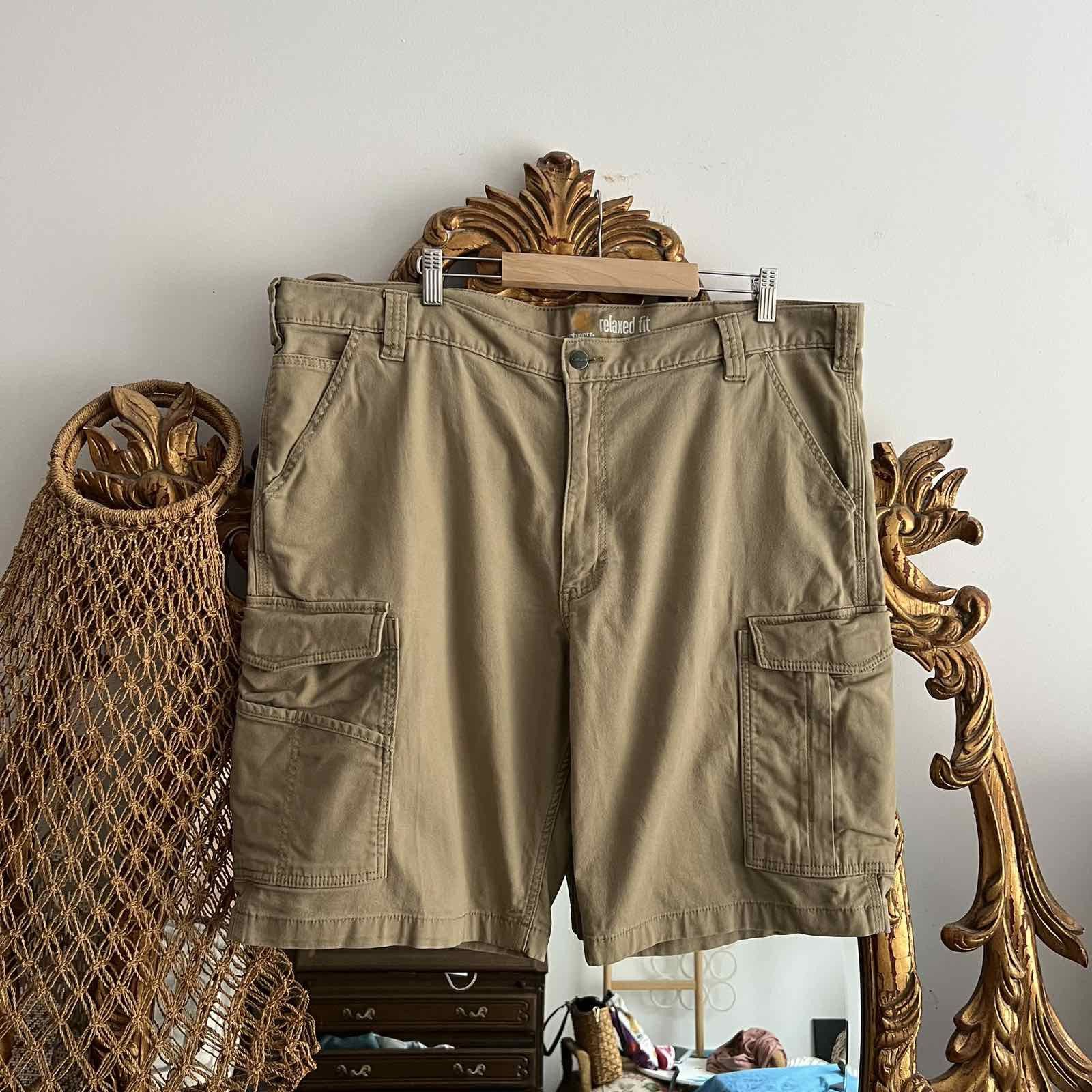 Carhartt Carhartt Canvas Cargo Shorts Skater Grunge Baggy Sz 42 Size US 42 / EU 58 - 1 Thumbnail