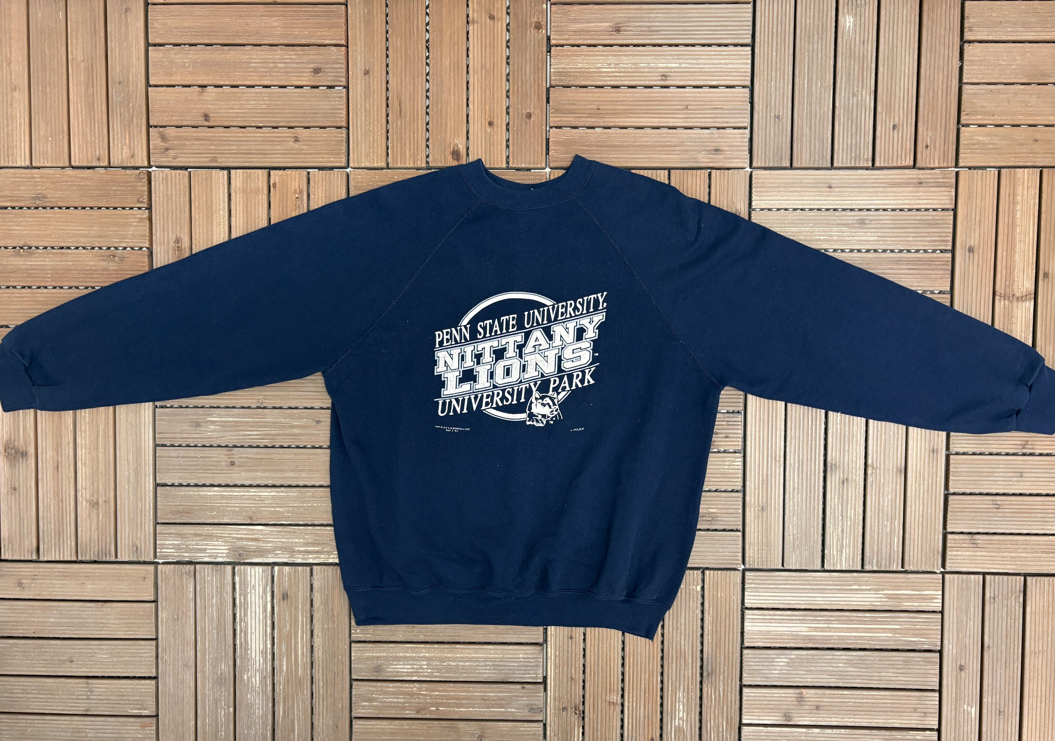 Vintage Penn State Nittany Lions Vintage Sweater Crewneck Size US XL / EU 56 / 4 - 5 Thumbnail