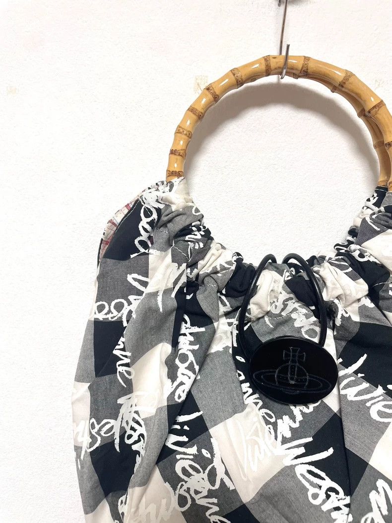 Vivienne Westwood Vivienne Westwood size os Japanese black and white checkere Size ONE SIZE - 4 Thumbnail