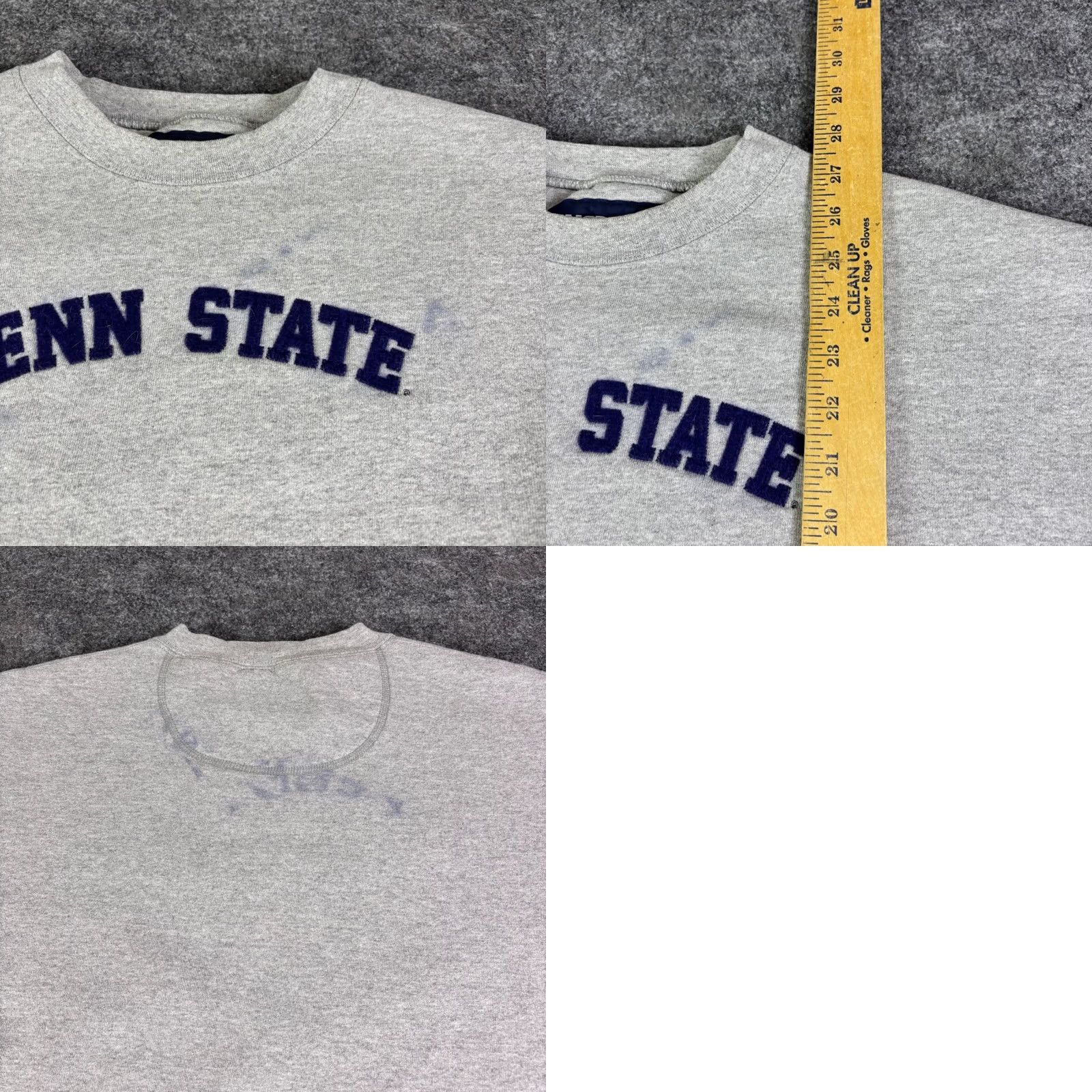 Jansport VINTAGE Jansport Penn State Sweatshirt XL Heather Gray Crewneck Nittany Lions Mens Crew Neck Graphic Print All Seasons Size US XL / EU 56 / 4 - 8 Thumbnail