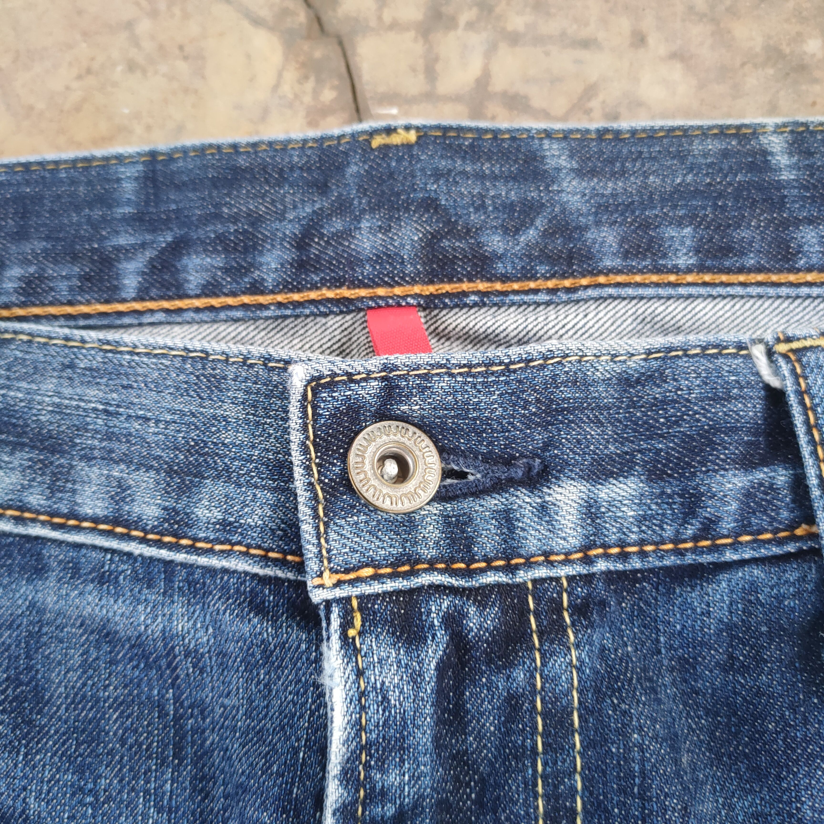 Japanese Brand W36 VINTAGE JAPANESE FADED DISTRESSED JEANS DENIM PANTS Size US 36 / EU 52 - 5 Thumbnail