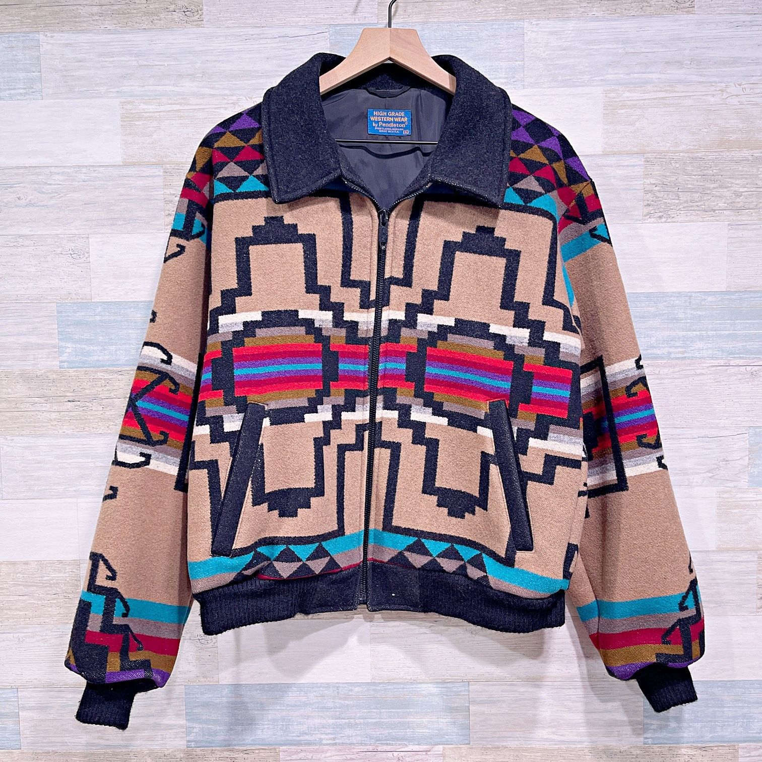 Pendleton High Grade Western Wear Wool Jacket Mens Medium
