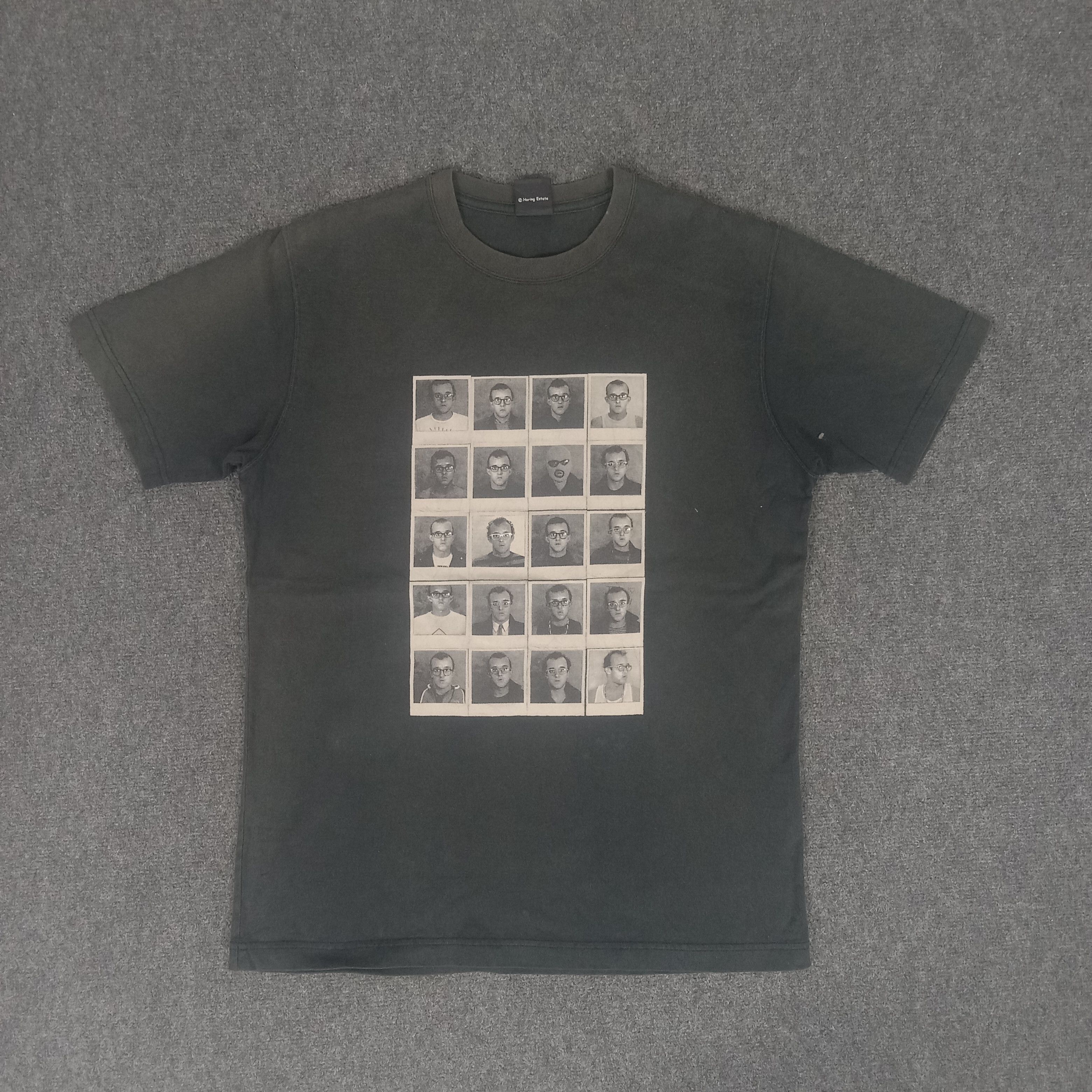 Keith Haring × Vintage Keith Haring American Designer Photo Art Tshirt Size US L / EU 52-54 / 3 - 1 Thumbnail