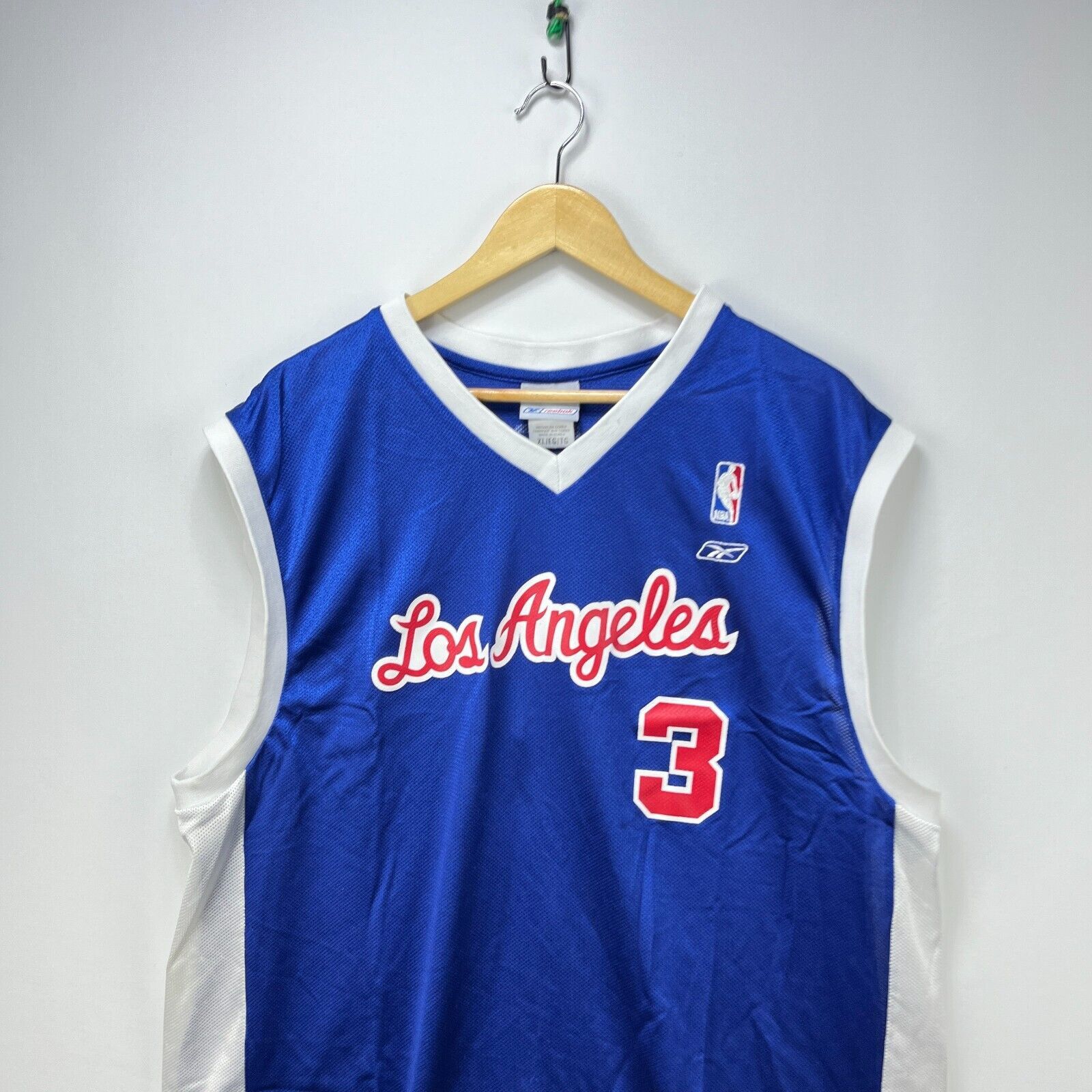 Reebok × Vintage Vintage Y2K Los Angeles Clippers #3 Quentin NBA Reebok XL Size US XL / EU 56 / 4 - 2 Thumbnail