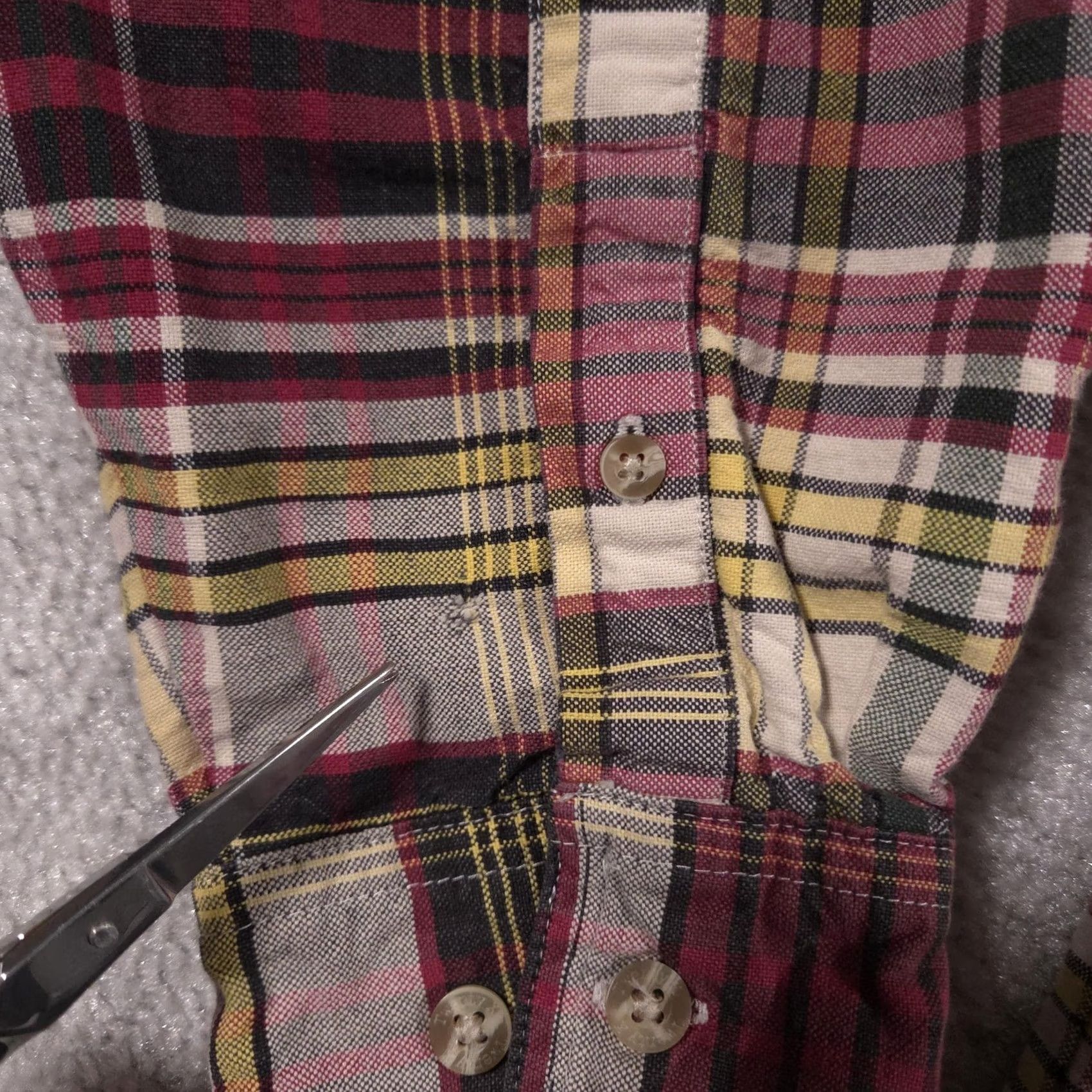 Wrangler Wrangler Shirt Mens XL Red Plaid Button-Up Long Sleeve Flannel Casual Size US XL / EU 56 / 4 - 5 Thumbnail