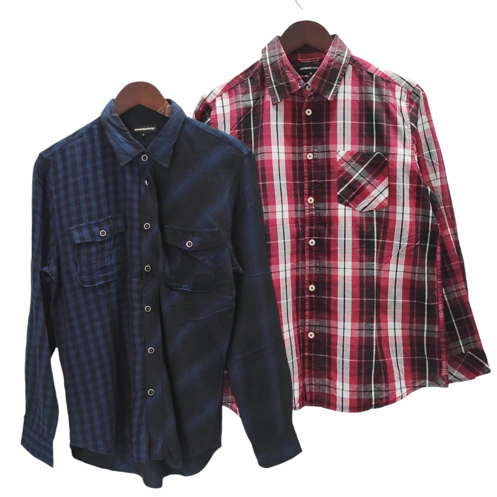 Hysteric Glamour Bundle Order Semantic Design Shirt Button Up (Combo 2pcs) Size US M / EU 48-50 / 2 - 1 Thumbnail