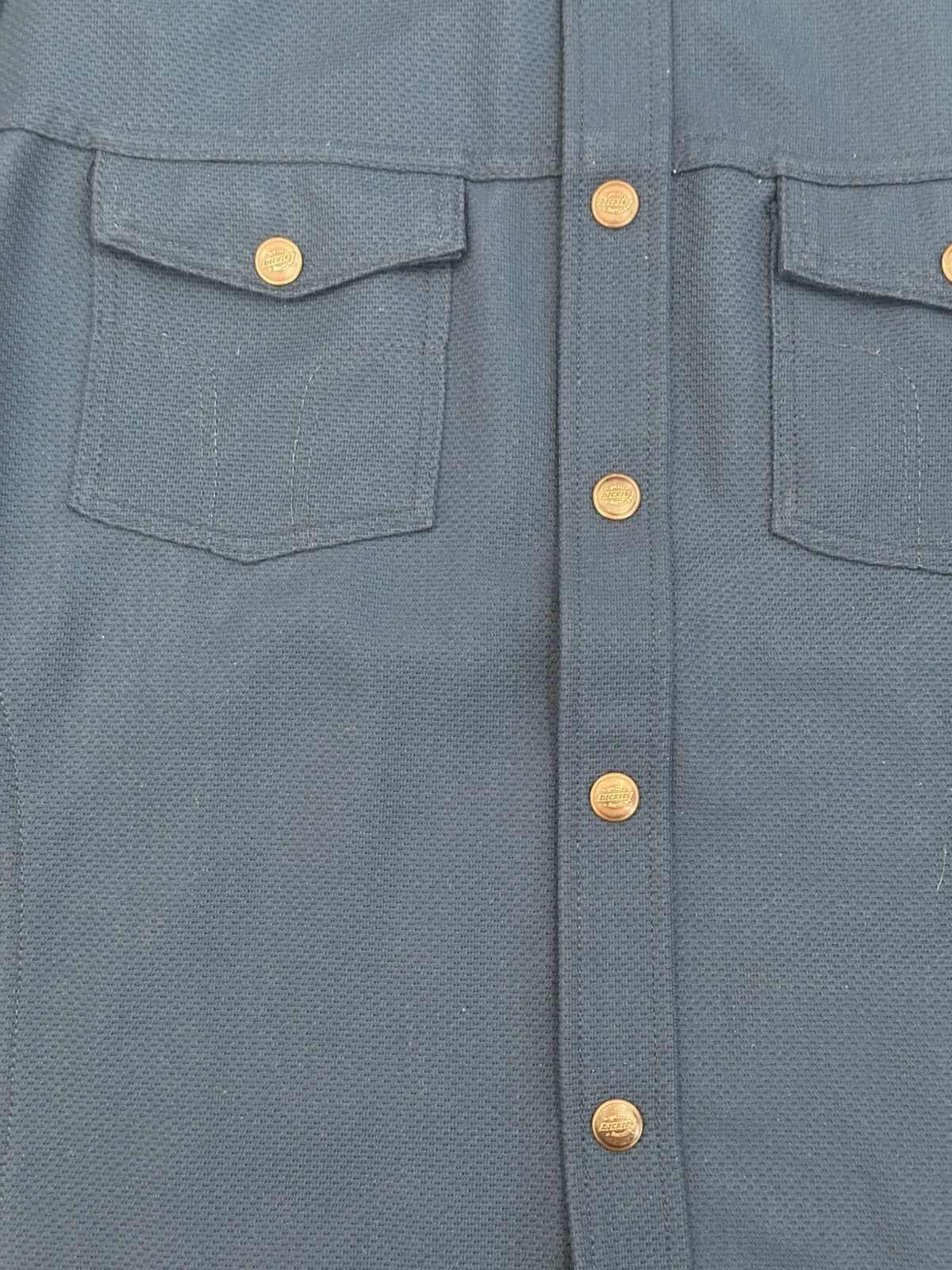 Dickies Vintage Dickies 70s Overshirt/Jacket Navy Blue Snap Size US L / EU 52-54 / 3 - 4 Thumbnail
