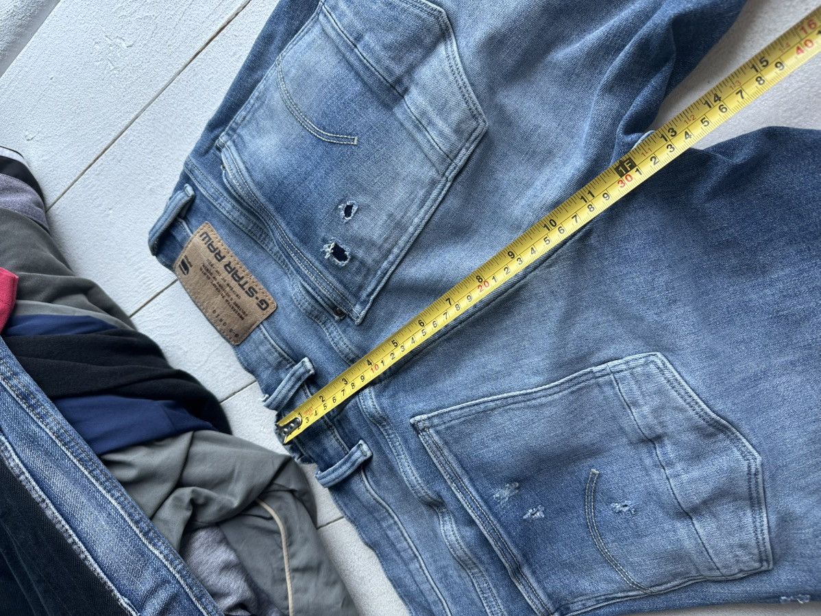 G-Star 🚨PUNK G STAR OPIUM SKINNY 96 BLUE MENS JEANS Y2k BIKER Size US 32 / EU 48 - 16 Thumbnail