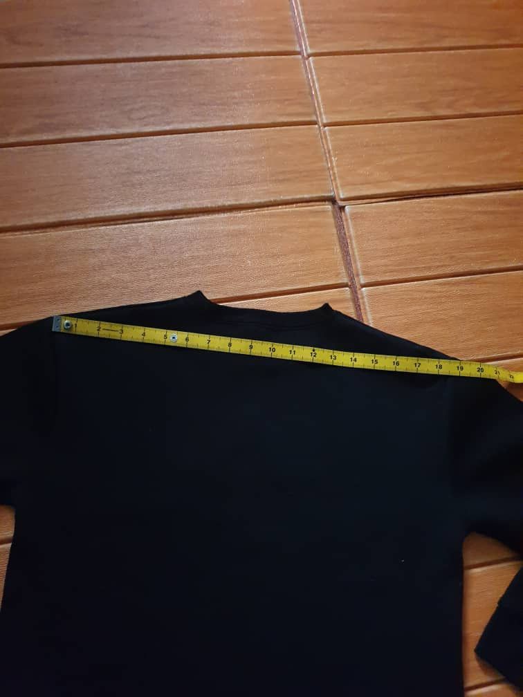 Japanese Brand Logos black colour sweatshirt Size US XS / EU 42 / 0 - 9 Thumbnail