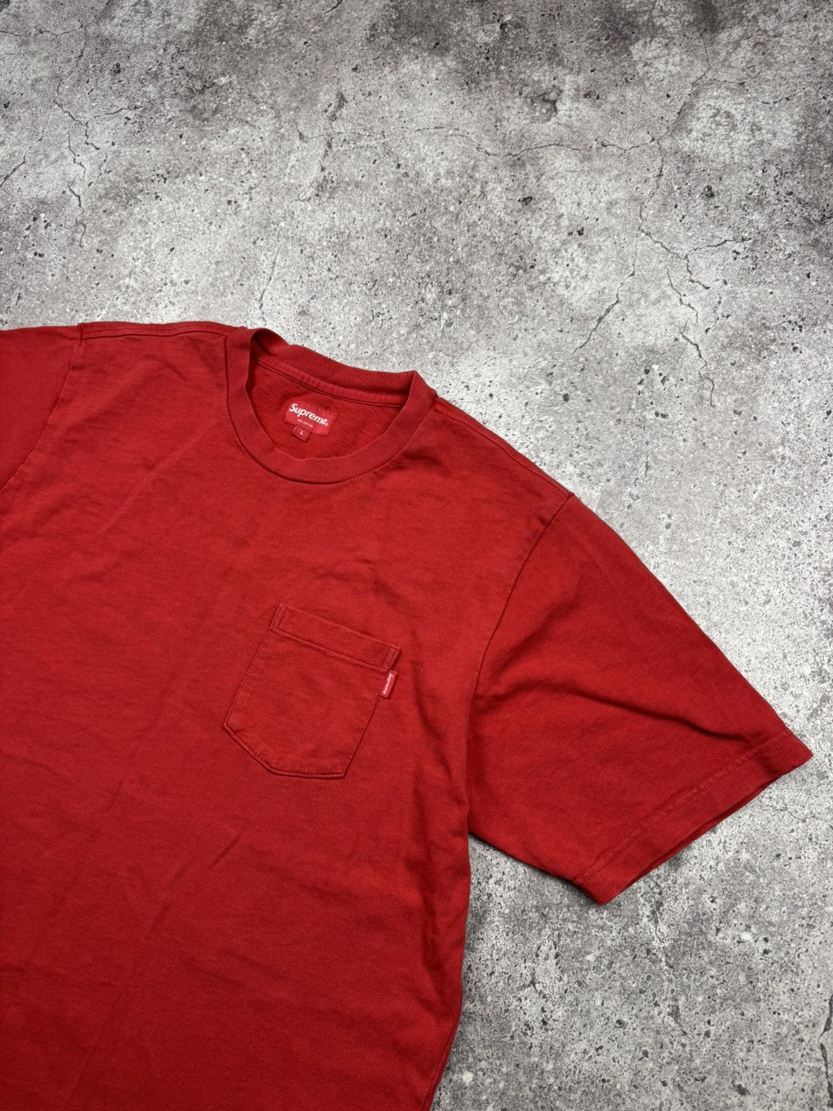 Supreme Vintage Supreme Y2K Pocket Logo Boxy T Shirt Size US L / EU 52-54 / 3 - 2 Thumbnail