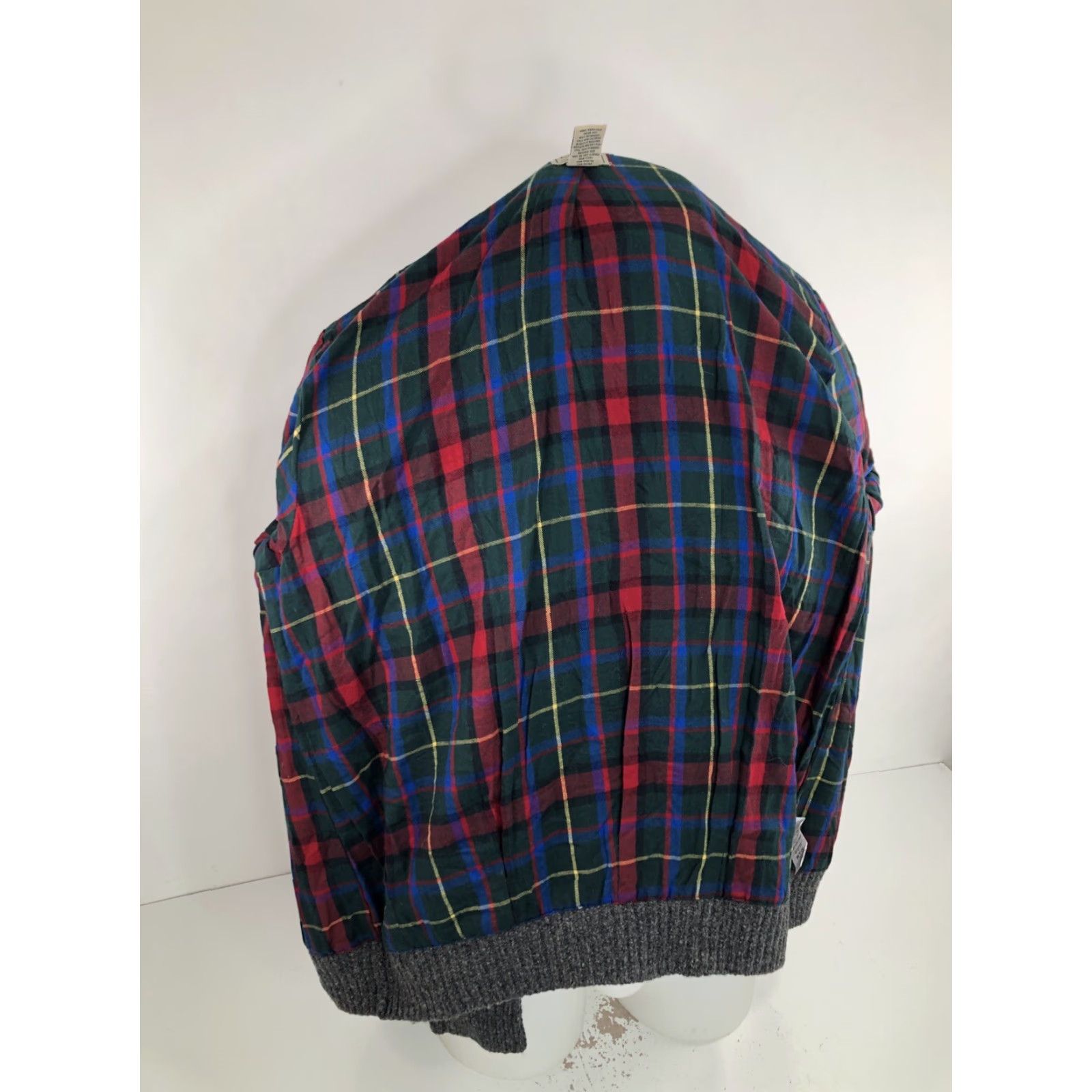 Vintage L.L. Bean LAMBSWOOL Mens Md. Pockets Lined Knit Full Zip Sweater Jacket Gray M EXC Mens Size US M / EU 48-50 / 2 - 5 Thumbnail
