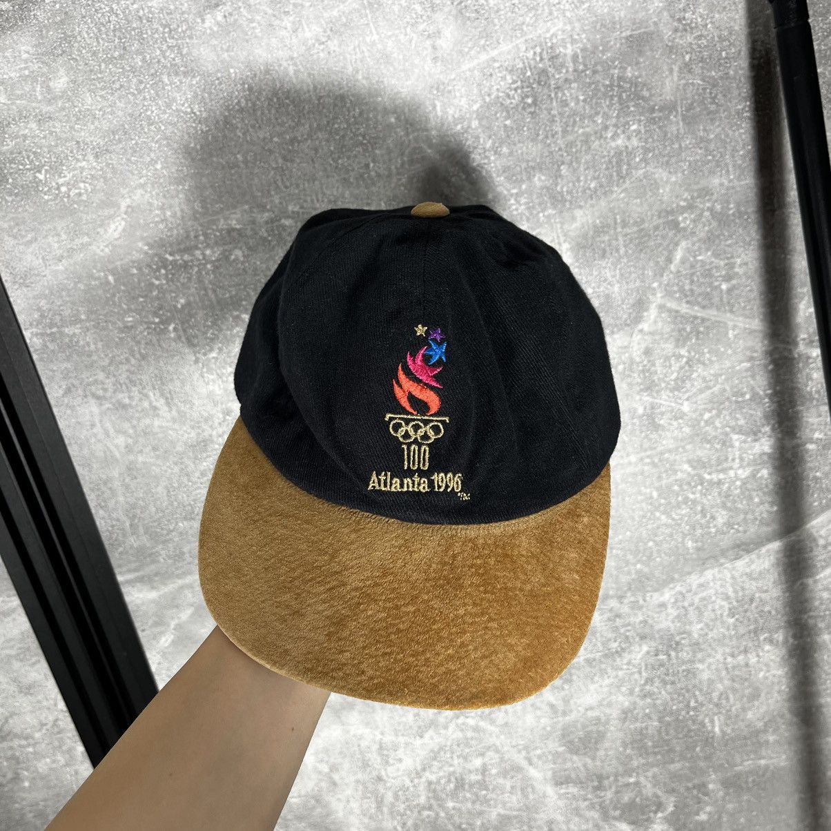 USA Olympics Vintage Atlanta 1996 Olympics Games Cap McDonalds Y2K Size ONE SIZE - 2 Thumbnail