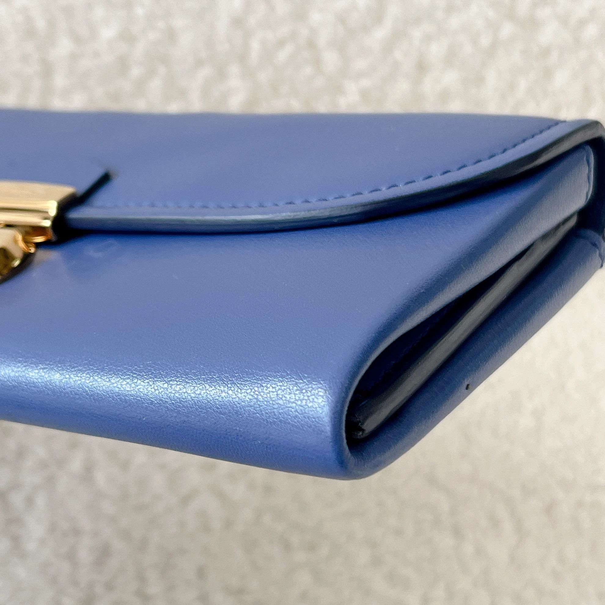 Salvatore Ferragamo FERRAGAMO blue pre-owned wallet 8144 Size ONE SIZE - 6 Thumbnail