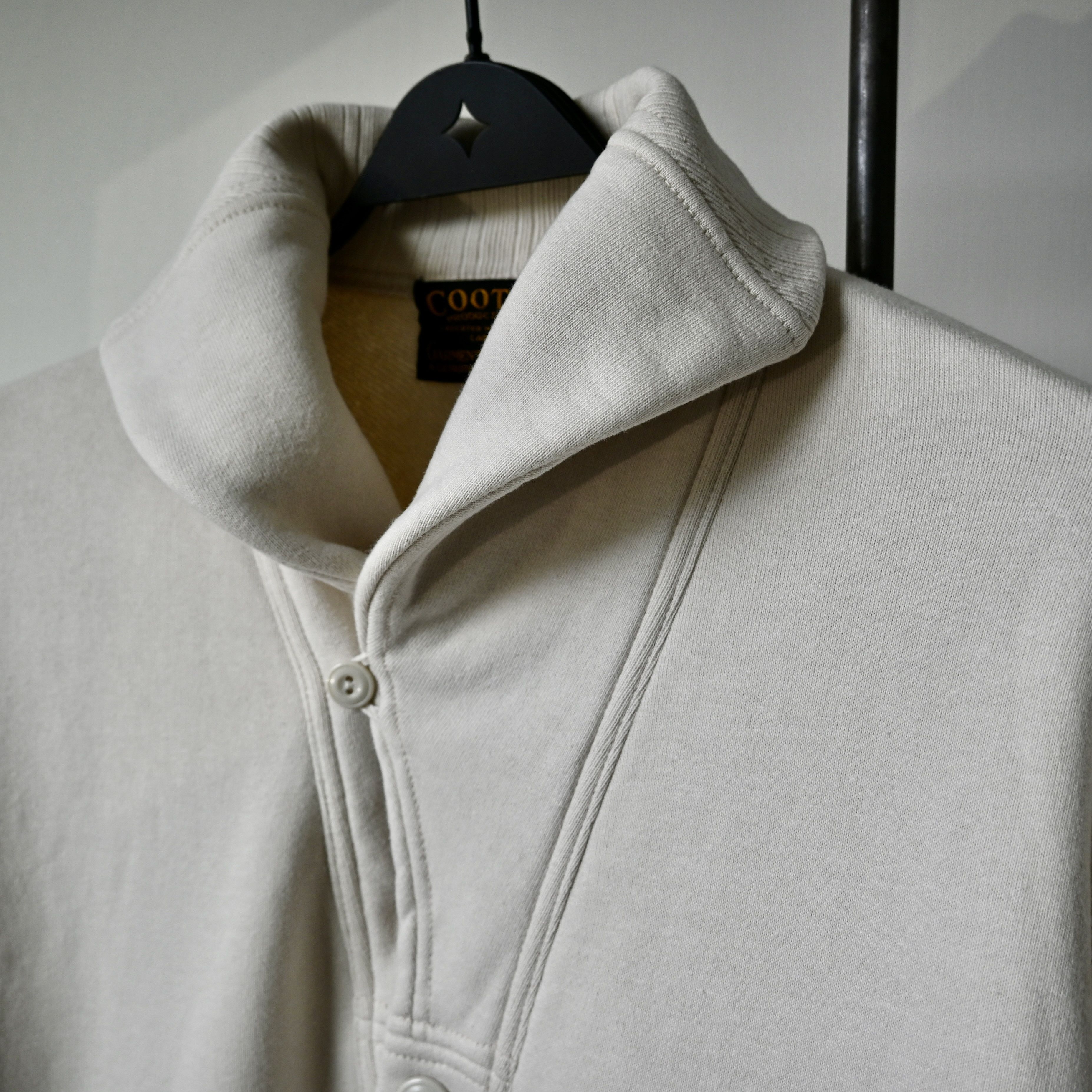 Japanese Brand COOTIE PRODUCTIONS shawl collar sweat cardigan made in Japan Size US L / EU 52-54 / 3 - 7 Thumbnail
