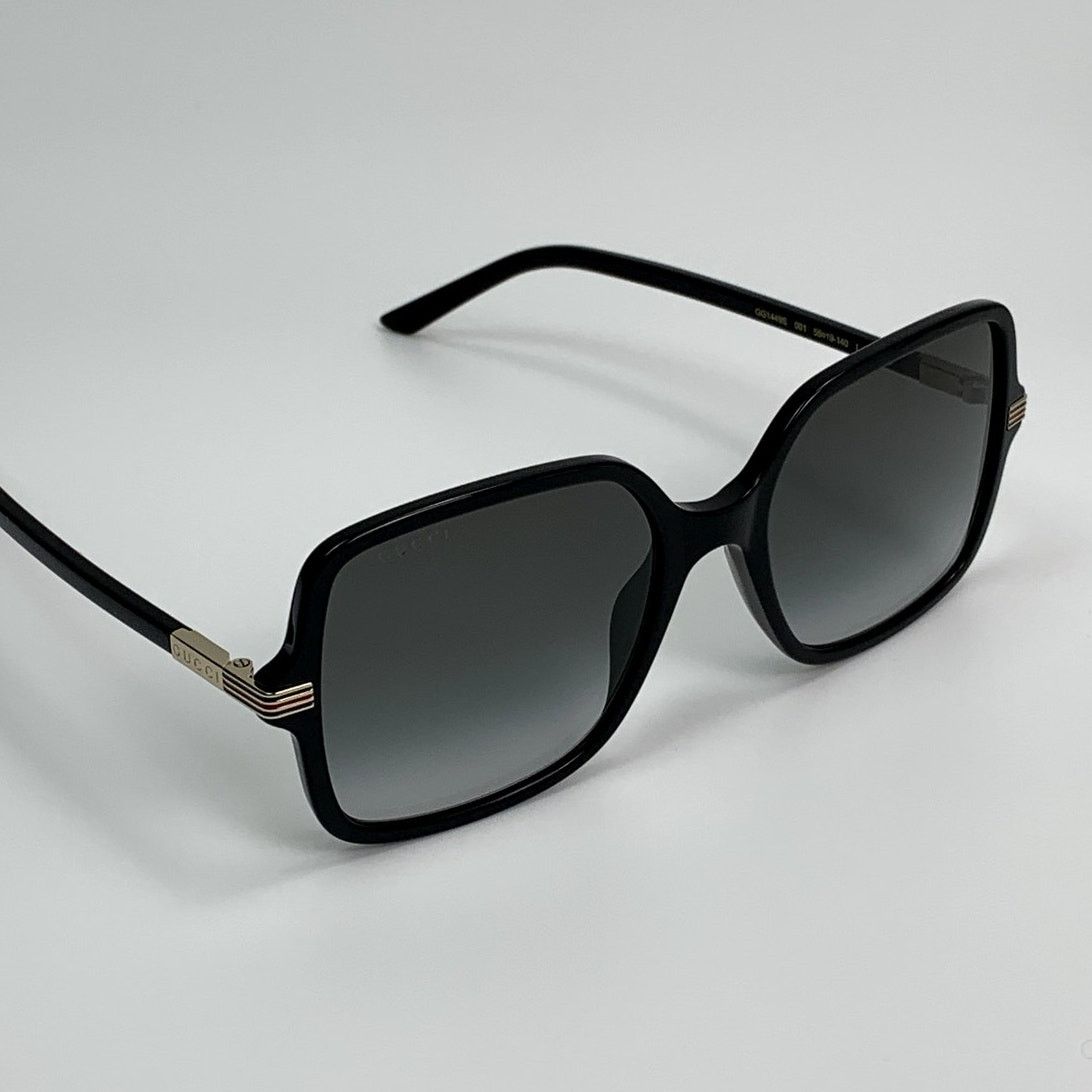 Gucci NEW Gucci Sunglasses GG1449S 001 Black Grey Women Authentic Size ONE SIZE - 7 Thumbnail
