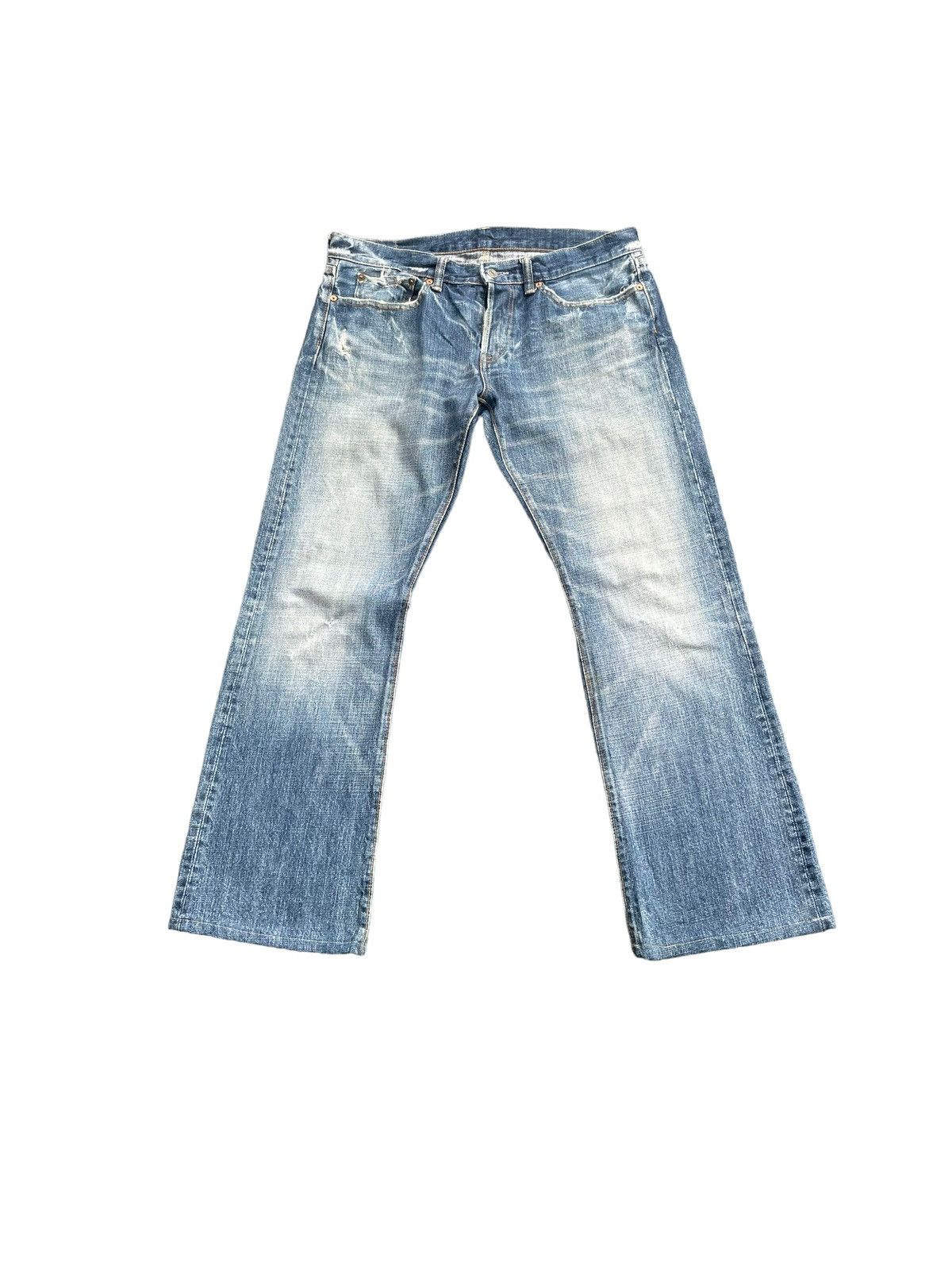 image of Distressed Denim x Eternal Japan Distresed Denim in Blue, Women's (Size 36)