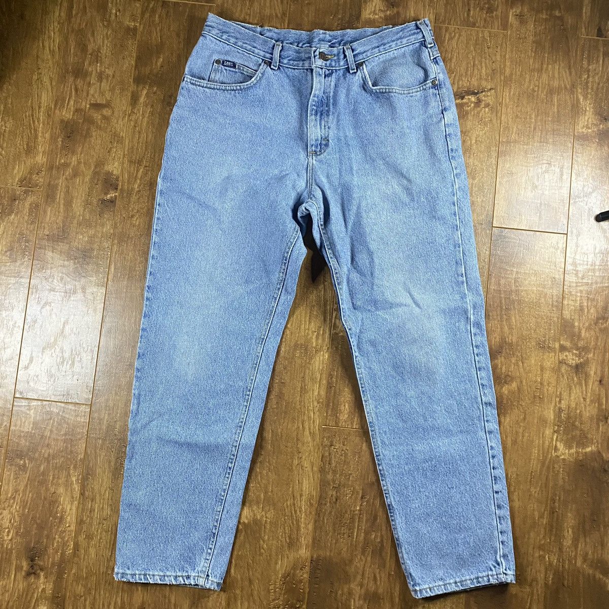 Lee × Vintage 1990s Vintage Lee Denim Jeans Size US 33 - 2 Thumbnail