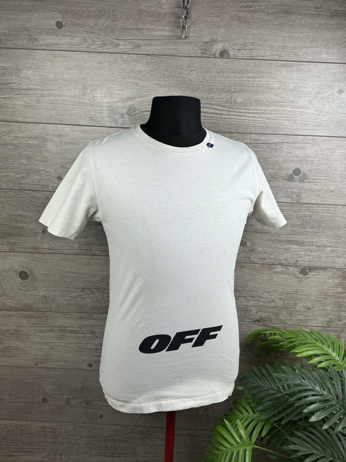 Off-White Off-White - Slim-Fit Printed Cotton-Jersey T-Shirt - Men Size US M / EU 48-50 / 2 - 3 Thumbnail