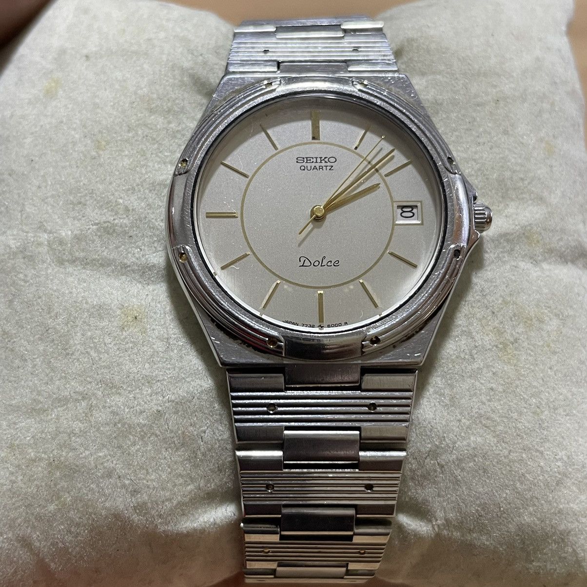 Designer × Seiko × Vintage Seiko Dolce 7732-6000 Quartz Watch WORKING |  Grailed