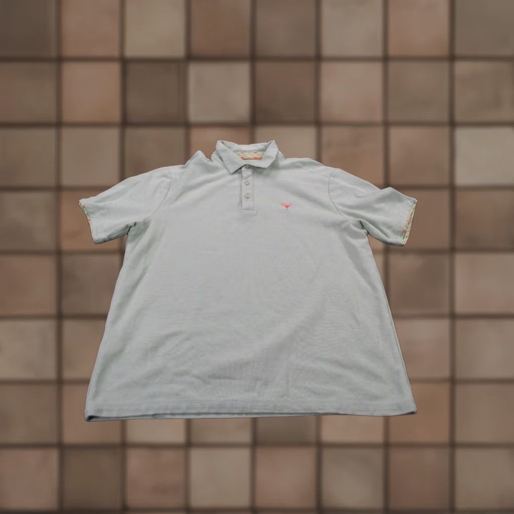 Tommy Bahama Tommy Bahama Polo Shirt Men L Green Island Zone Martini Glass Logo Hawaiian Golf Size US L / EU 52-54 / 3 - 1 Thumbnail