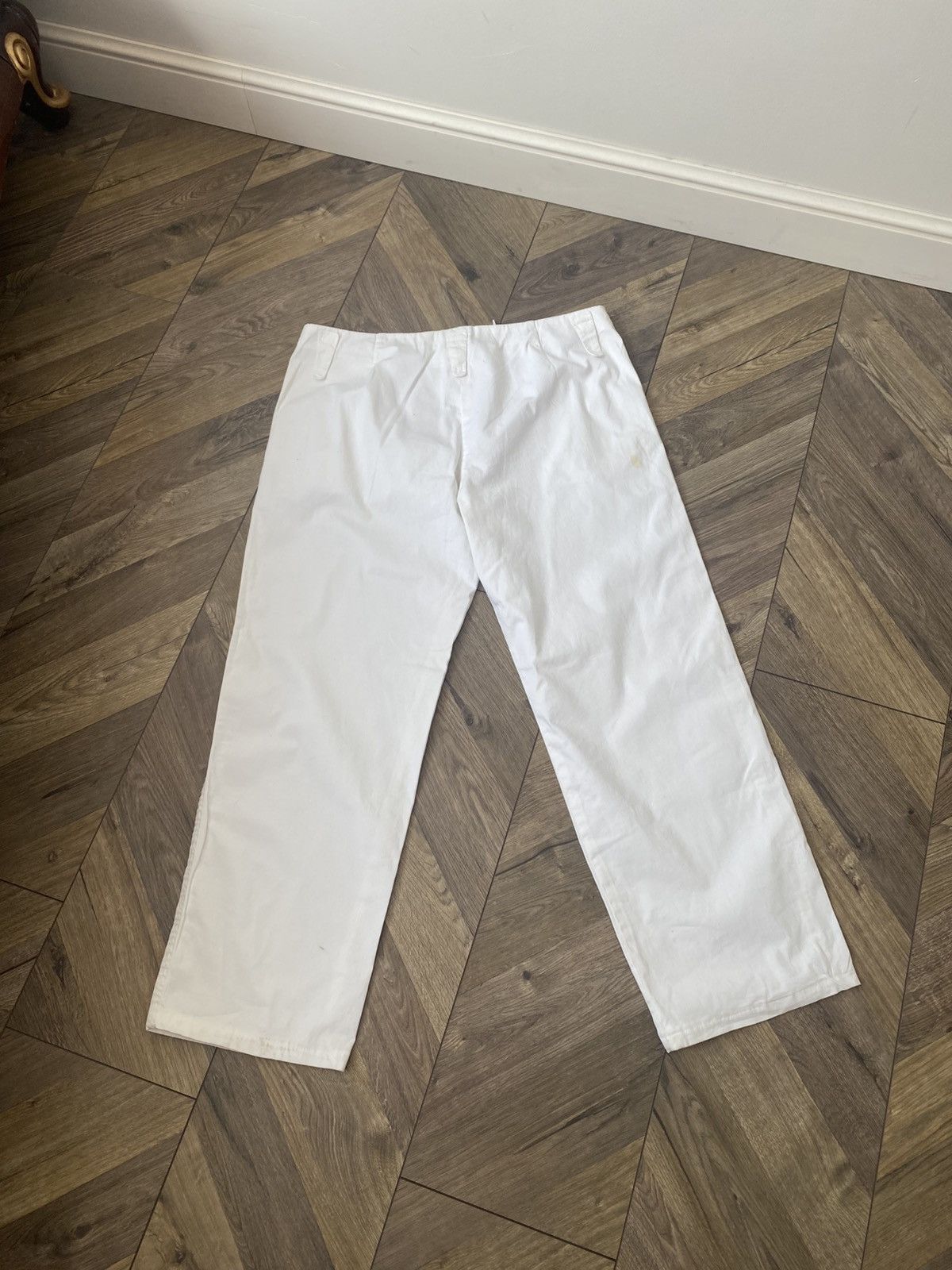 Jil Sander Vintage Jil Sander Women’s white pants Size 30" / US 8 / IT 44 - 13 Thumbnail