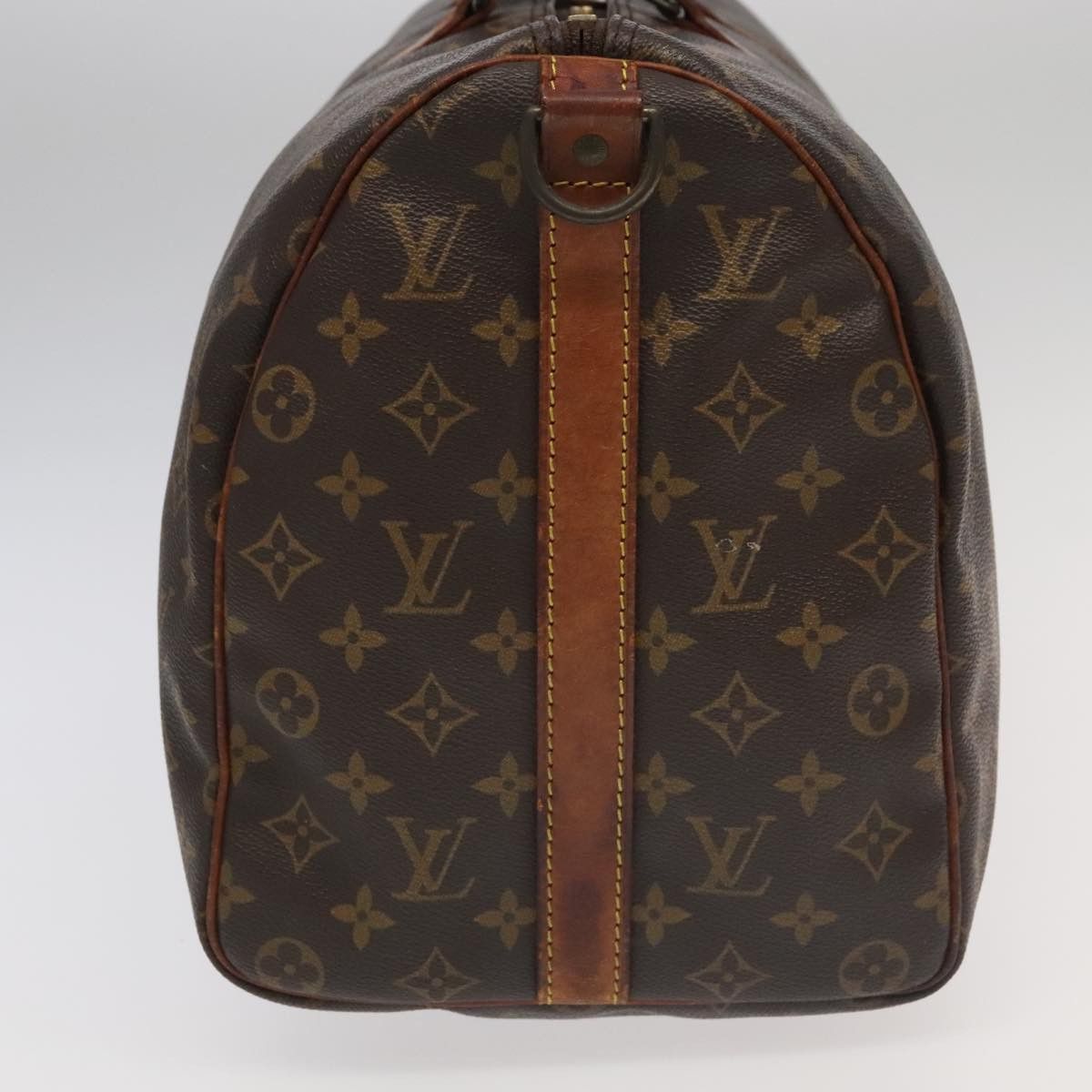 LOUIS VUITTON Monogram Keepall Bandouliere 45 Boston Bag