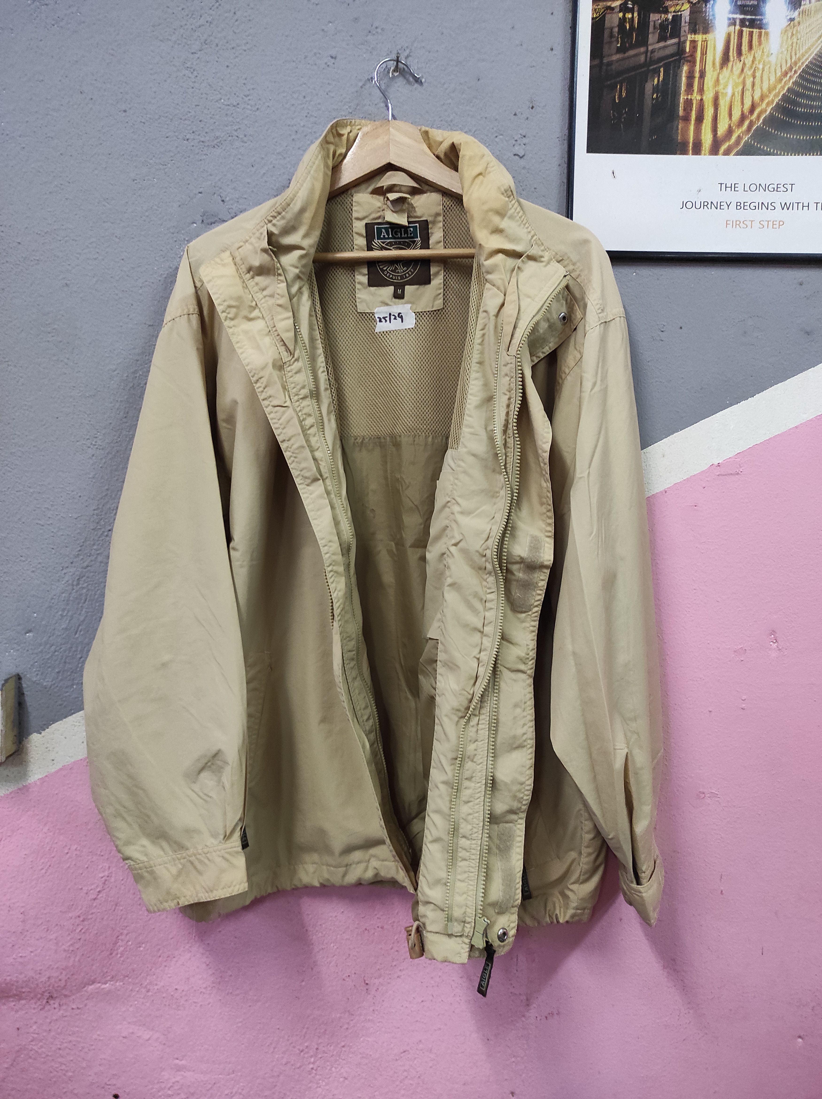 Aigle × Japanese Brand AIGLE RECOMPOSITION PARKA JACKET HOODED Size US M / EU 48-50 / 2 - 6 Thumbnail
