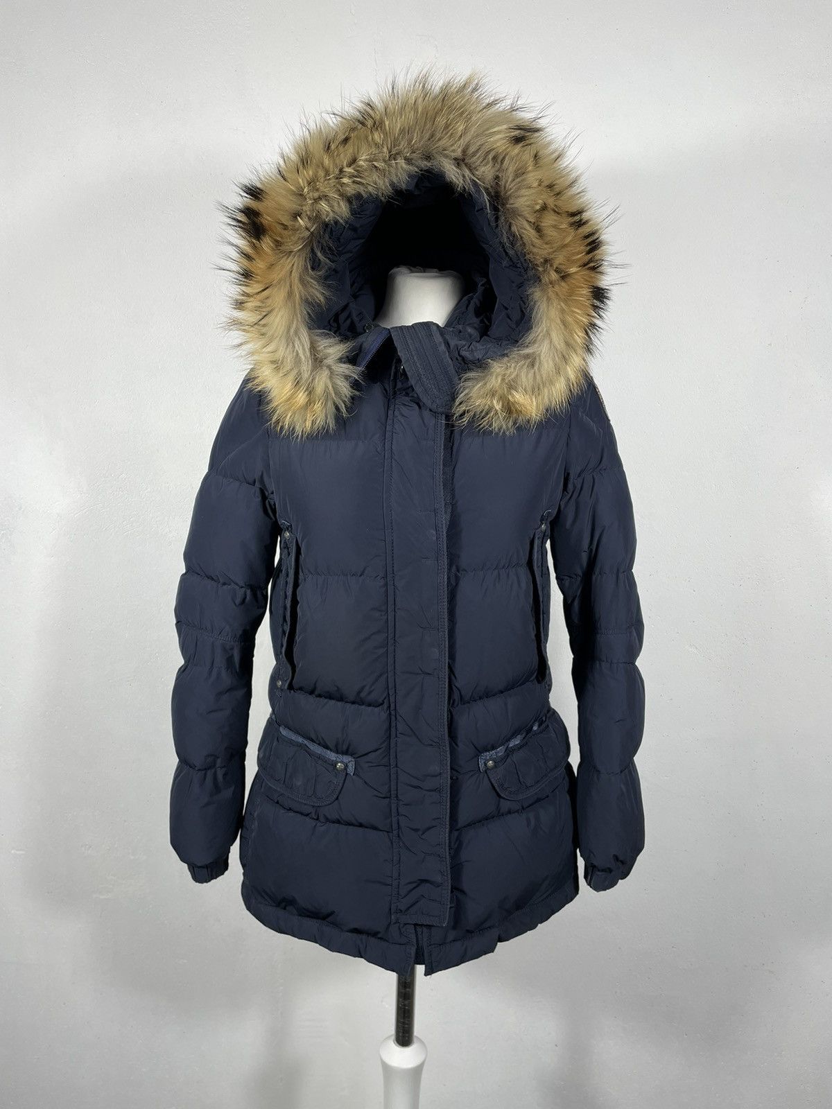 Parajumpers Parajumpers Navy Jacket Coat Outdoor Gorpcore Winter Warm Size S / US 4 / IT 40 - 2 Thumbnail