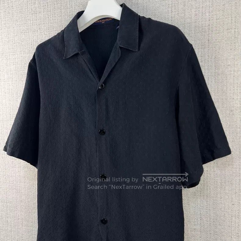 Louis Vuitton Louis Vuitton SS25 Logo Embossed Full Print Single Breaste Size US L / EU 52-54 / 3 - 3 Thumbnail