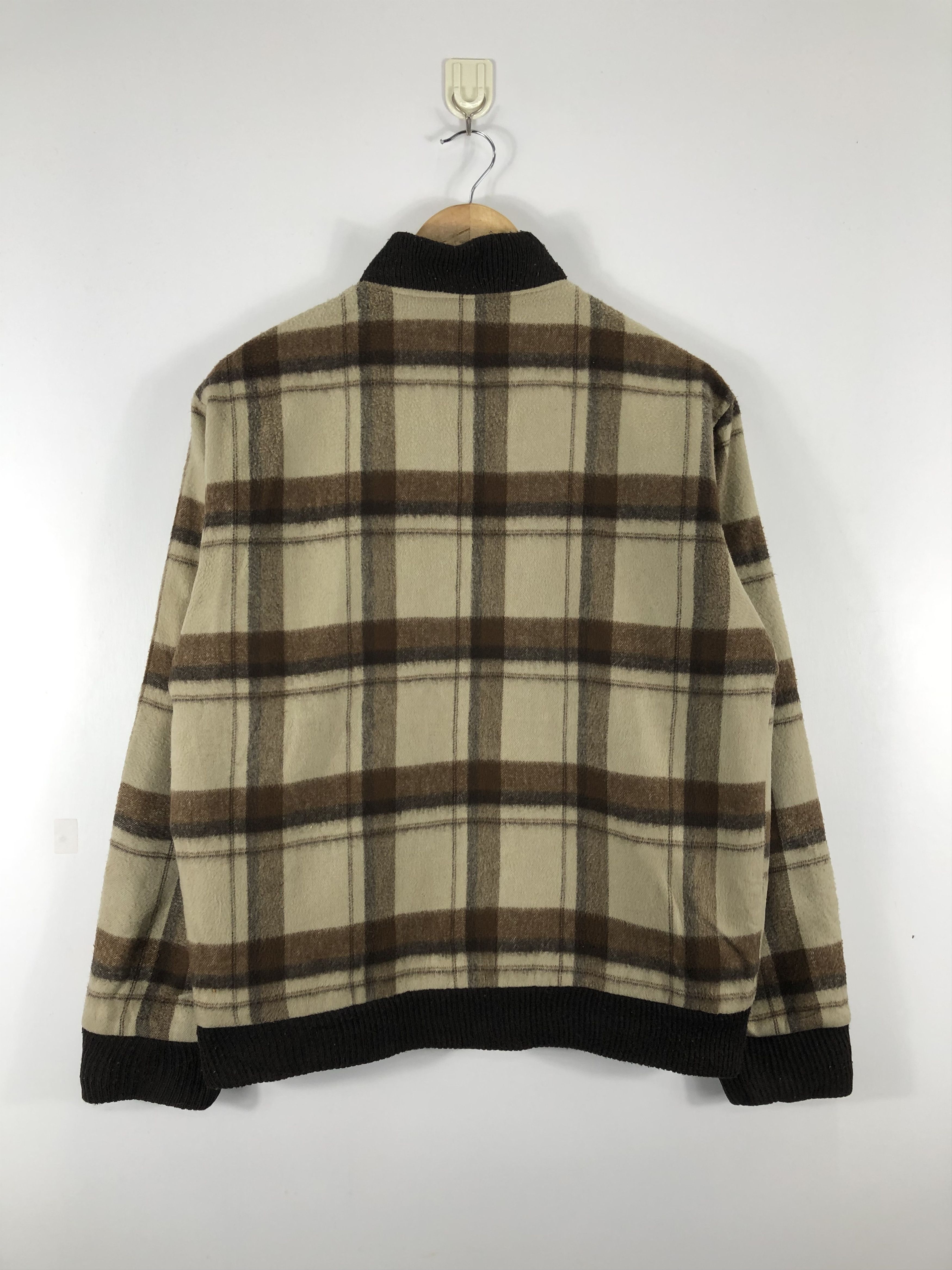 Japanese Brand Vintage 90s Plaid Jacket J0578 Size US L / EU 52-54 / 3 - 4 Thumbnail