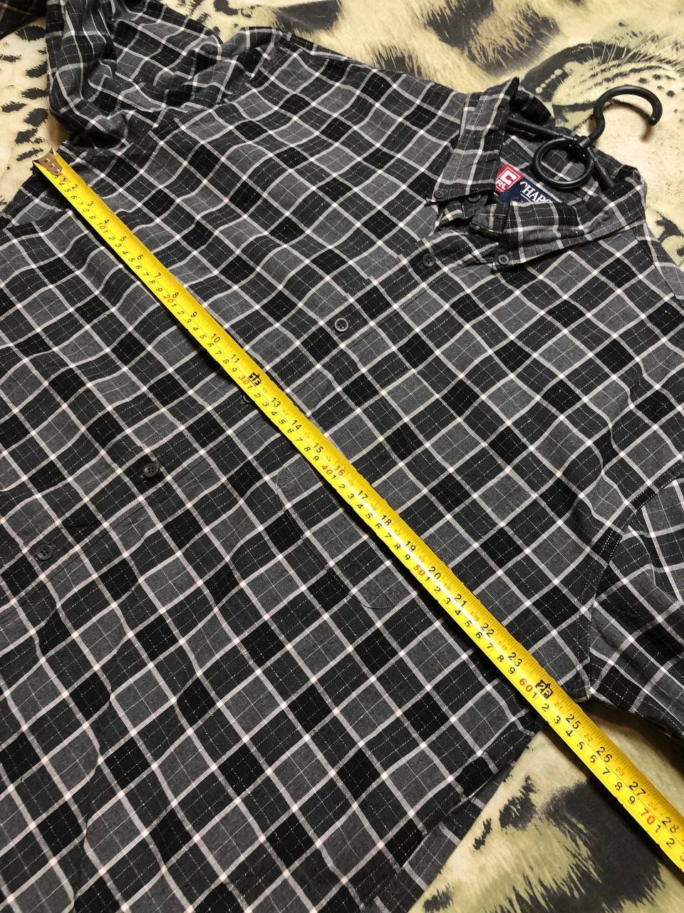 Chaps Ralph Lauren Chaps Ralph Lauren 100% Cotton Checkered Button Up Shirt XL Size US XL / EU 56 / 4 - 8 Thumbnail