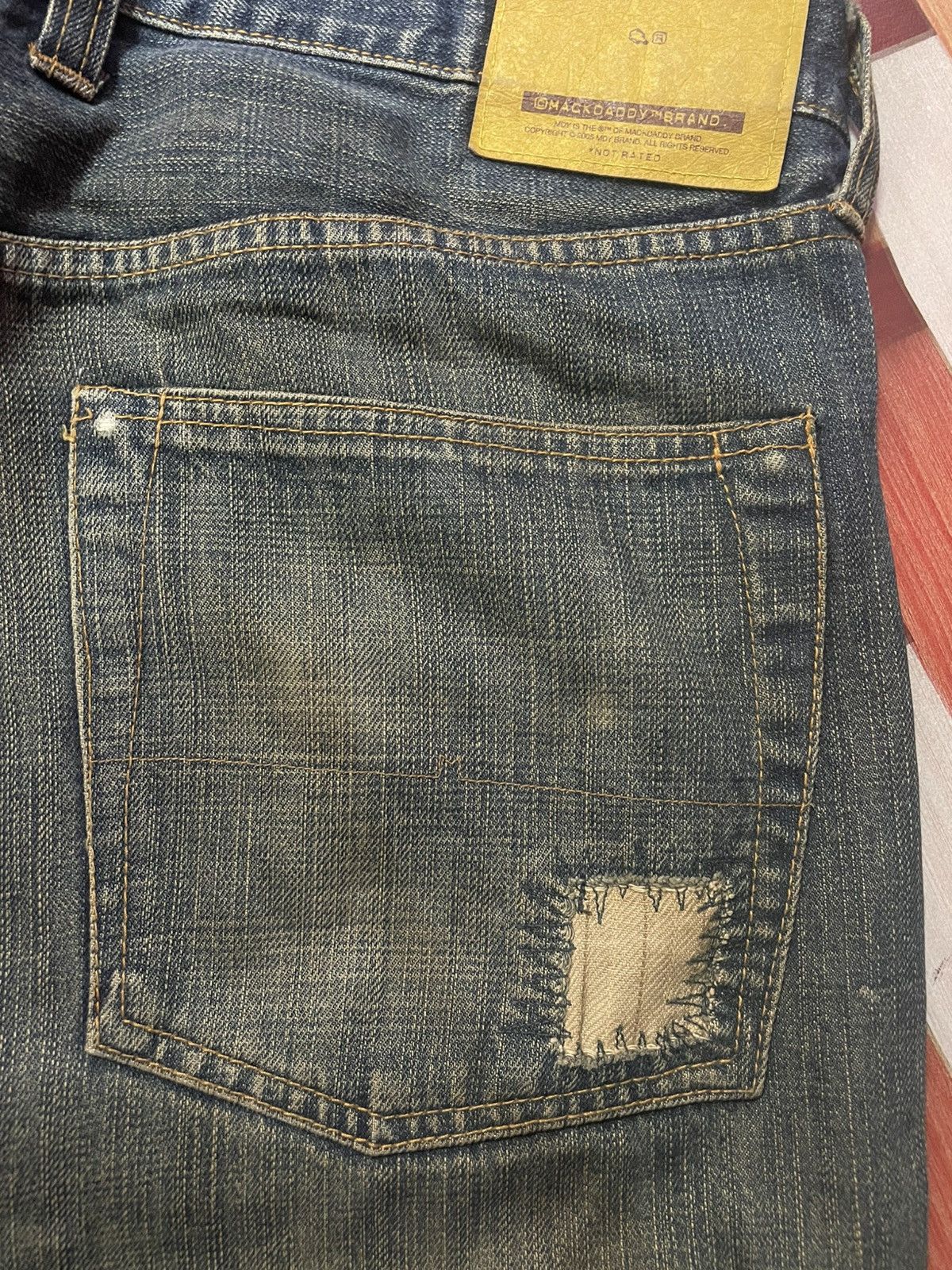 Japanese Brand Mackdaddy Brand Streetwear Japan Denim Size US 35 - 6 Thumbnail