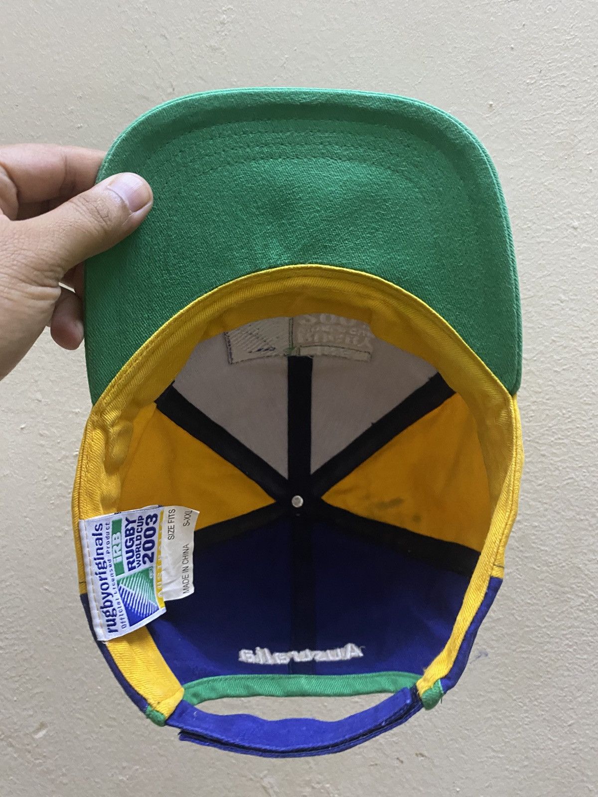 Vintage Vintage IRB Rugby WorldCup 2003 Hat Size ONE SIZE - 5 Thumbnail