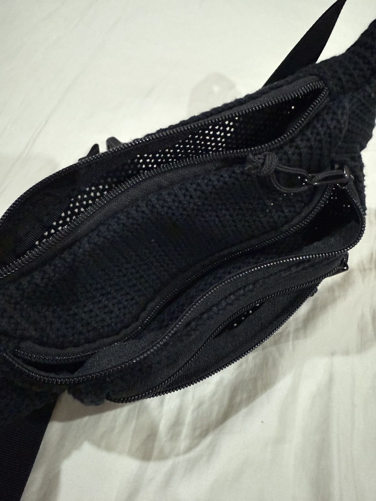 Supreme Supreme Black String Wasit Bag SS21 Size ONE SIZE - 7 Thumbnail