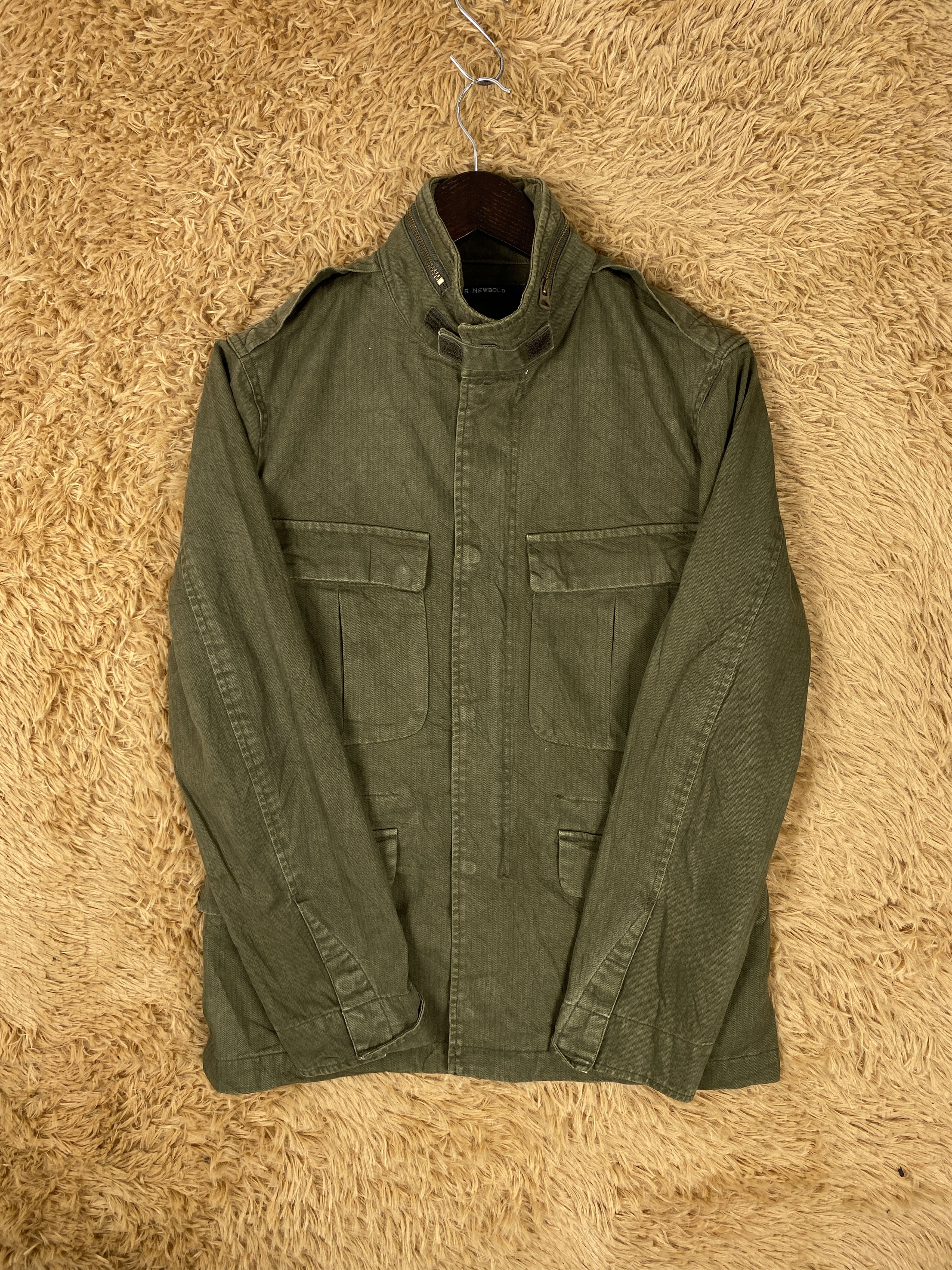 R.Newbold Vintage R. Newbold Rugged Military Jacket J2147 Size US S / EU 44-46 / 1 - 4 Thumbnail