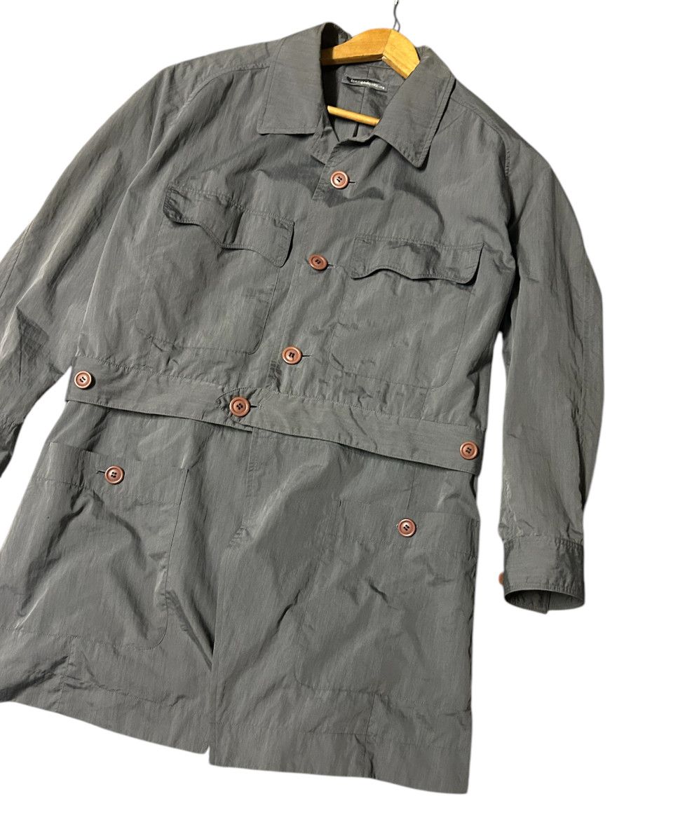 Issey Miyake 80s Issey Miyake long jacket detachable to bomber jacket Size US M / EU 48-50 / 2 - 6 Thumbnail