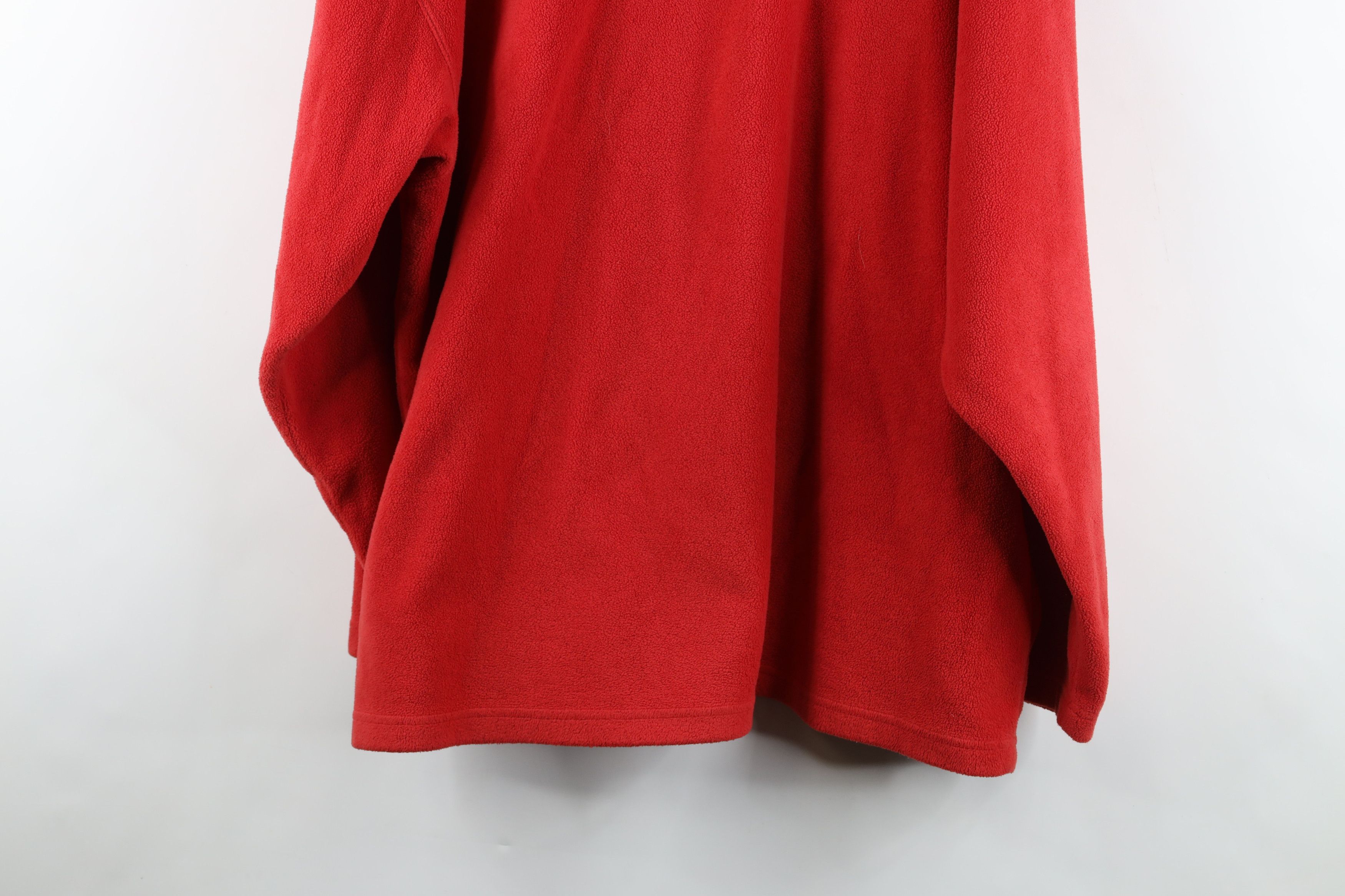 Nike Vintage Nike Travis Scott Center Swoosh Fleece Hoodie Red Size US XXL / EU 58 / 5 - 14 Thumbnail