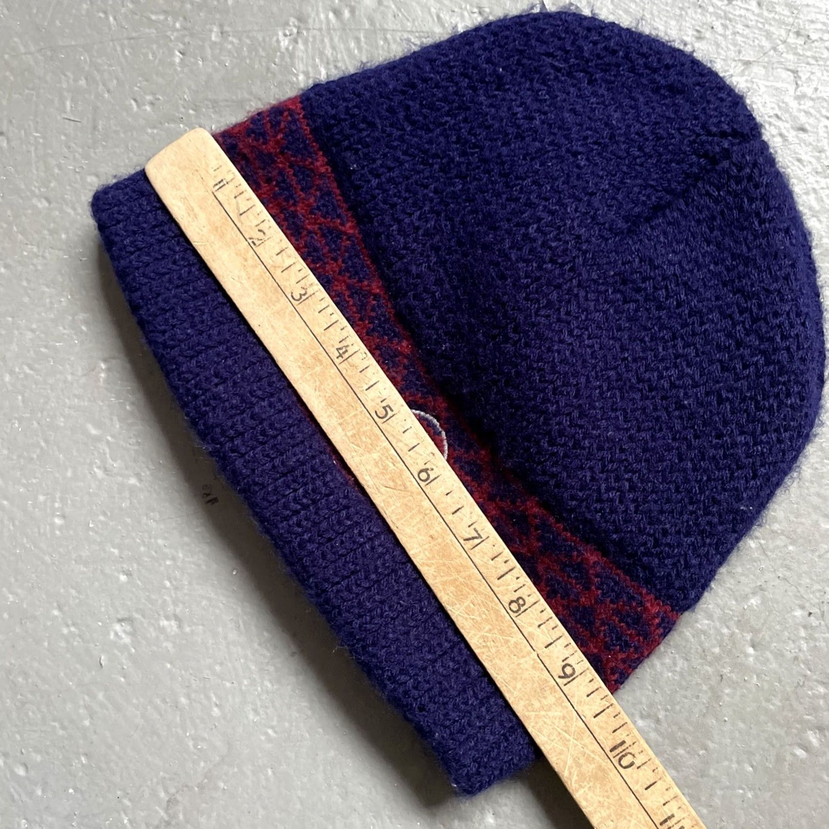Vintage Vintage Stussy 1990s-Y2K Skateboarding Knit Skully Beanie Link Pattern Cap Size ONE SIZE - 3 Thumbnail