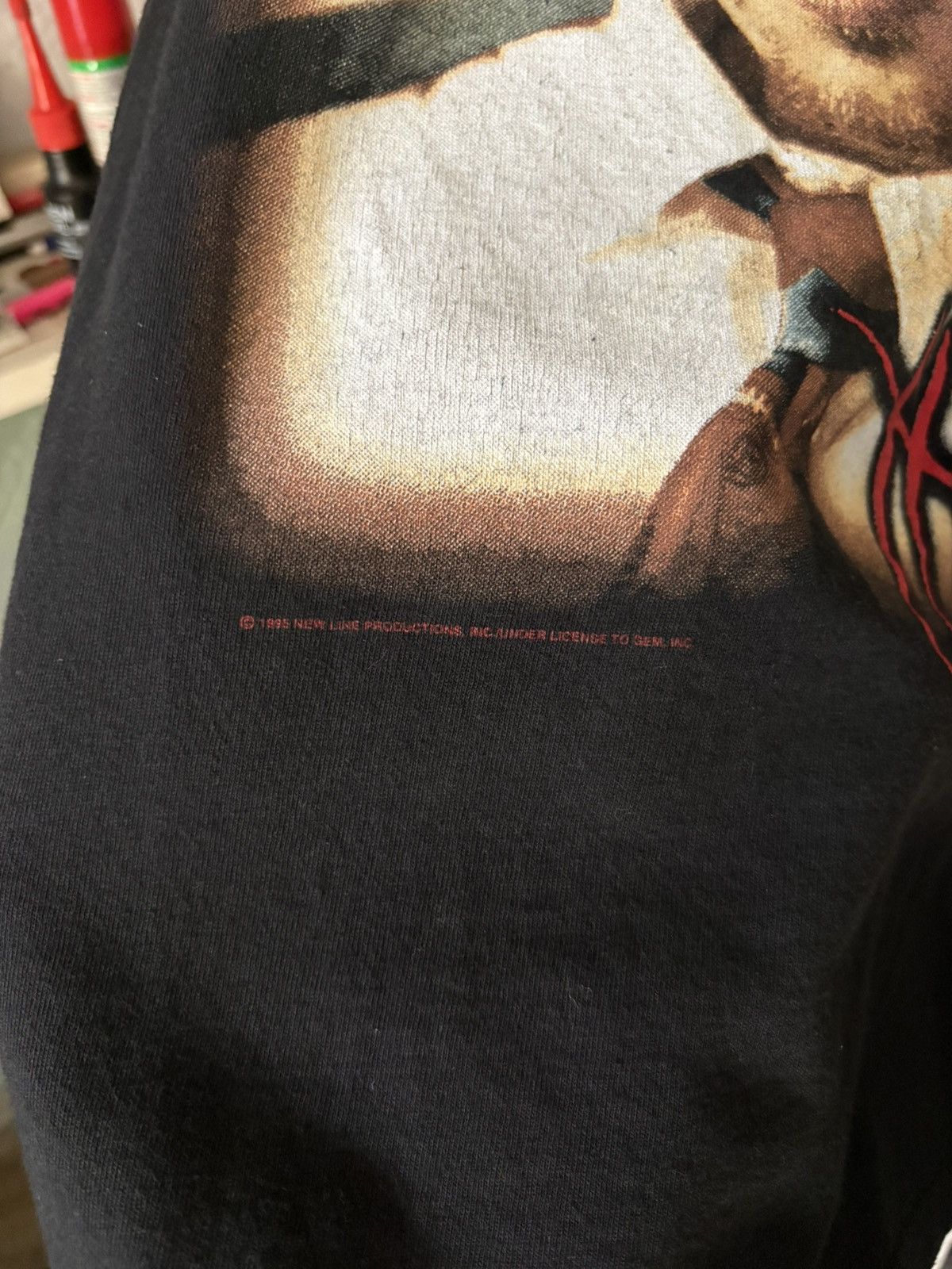 Vintage Vintage 1995 Se7en Detective!! Mills T-Shirt Gem Tag Size XL Size US XL / EU 56 / 4 - 3 Thumbnail