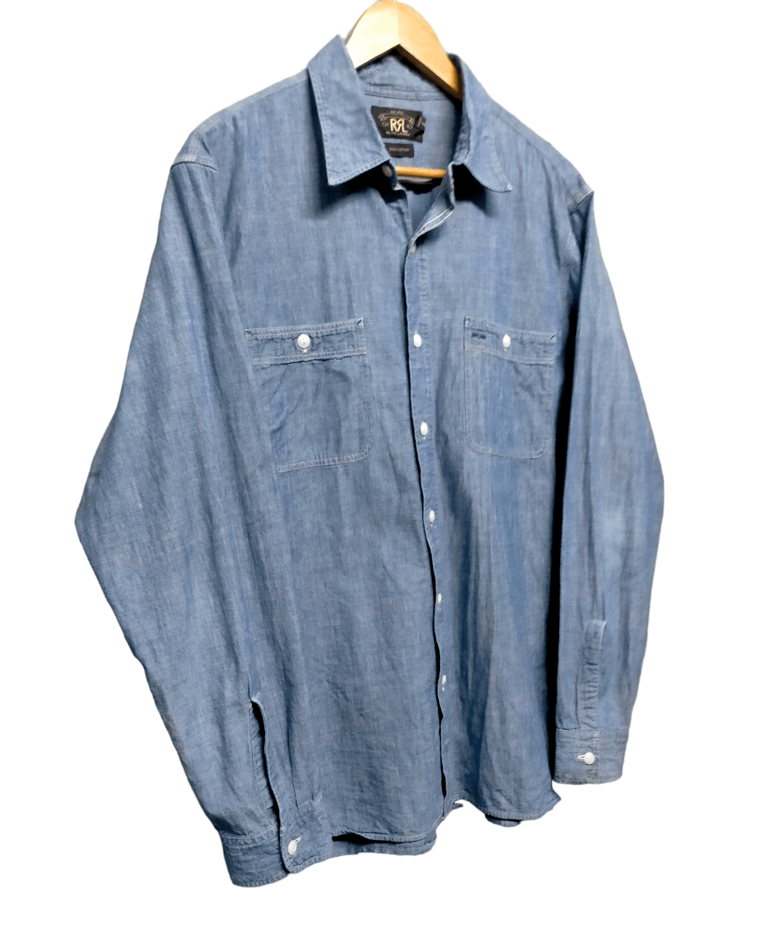 Polo Ralph Lauren RRL Ralph Lauren Chambry Button ups shirts Size US L / EU 52-54 / 3 - 2 Thumbnail