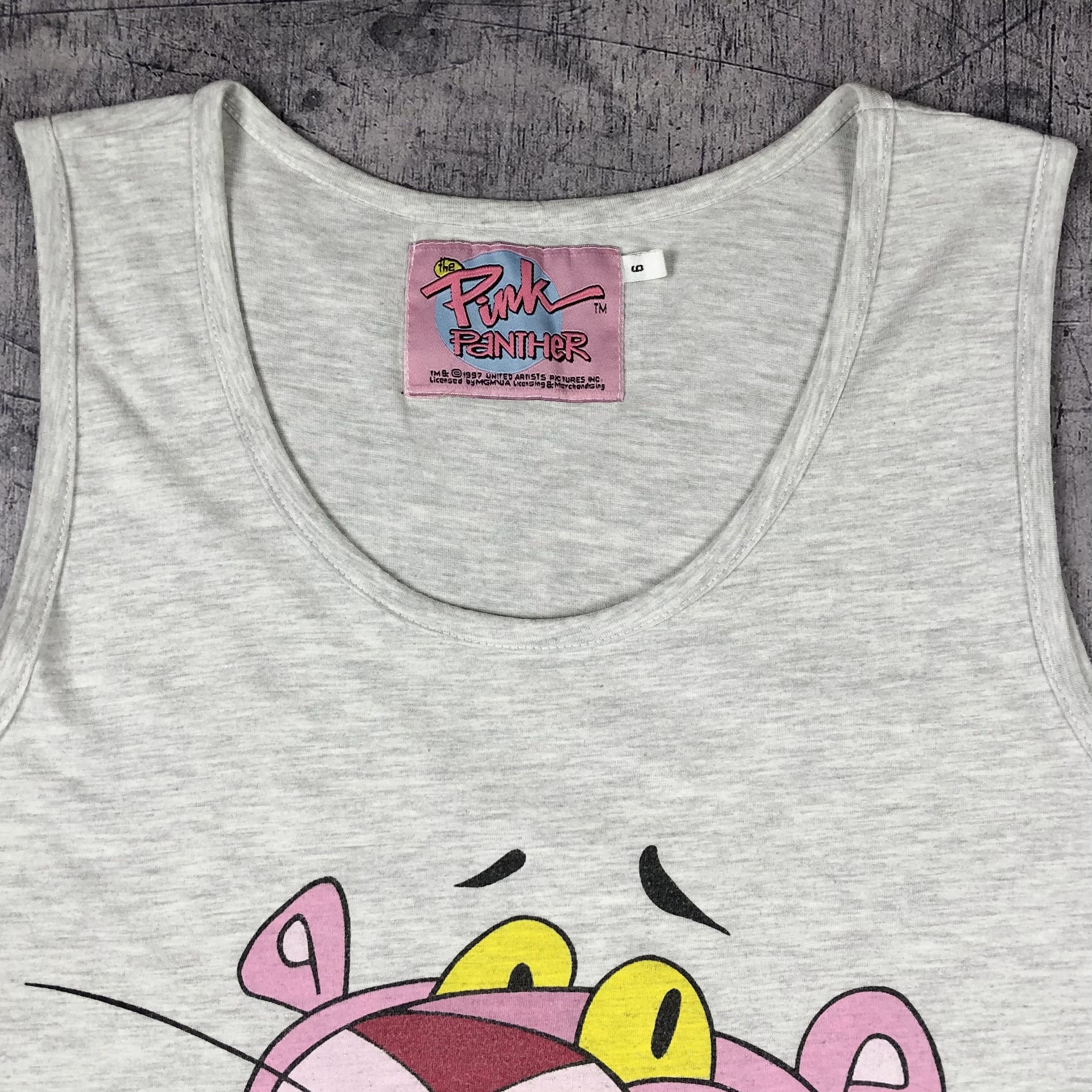 Cartoon Network Pink Panther 1997 Tank Top Size US L / EU 52-54 / 3 - 5 Thumbnail