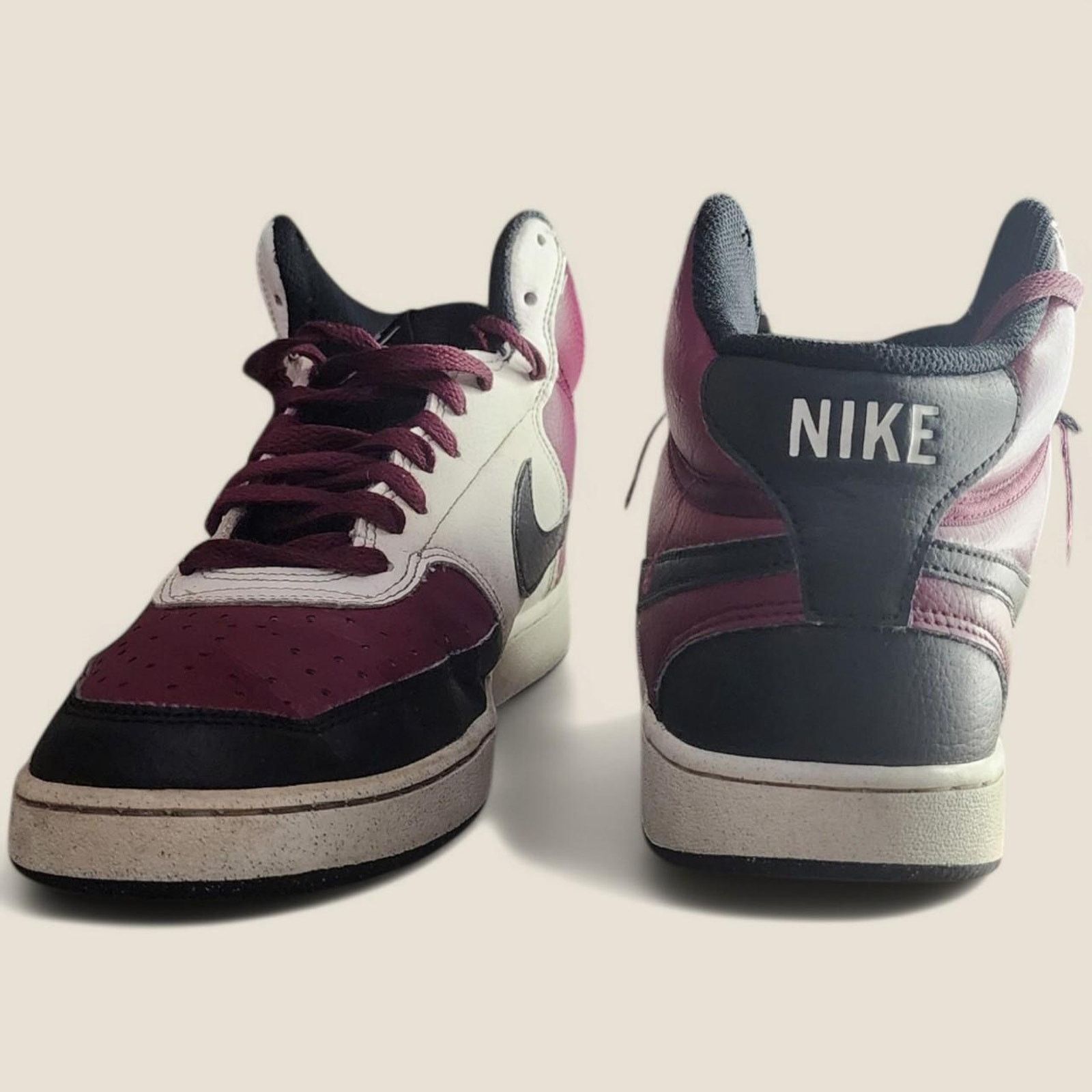 Nike Nike court vision burgundy cream Size US 11 / EU 44 - 2 Thumbnail